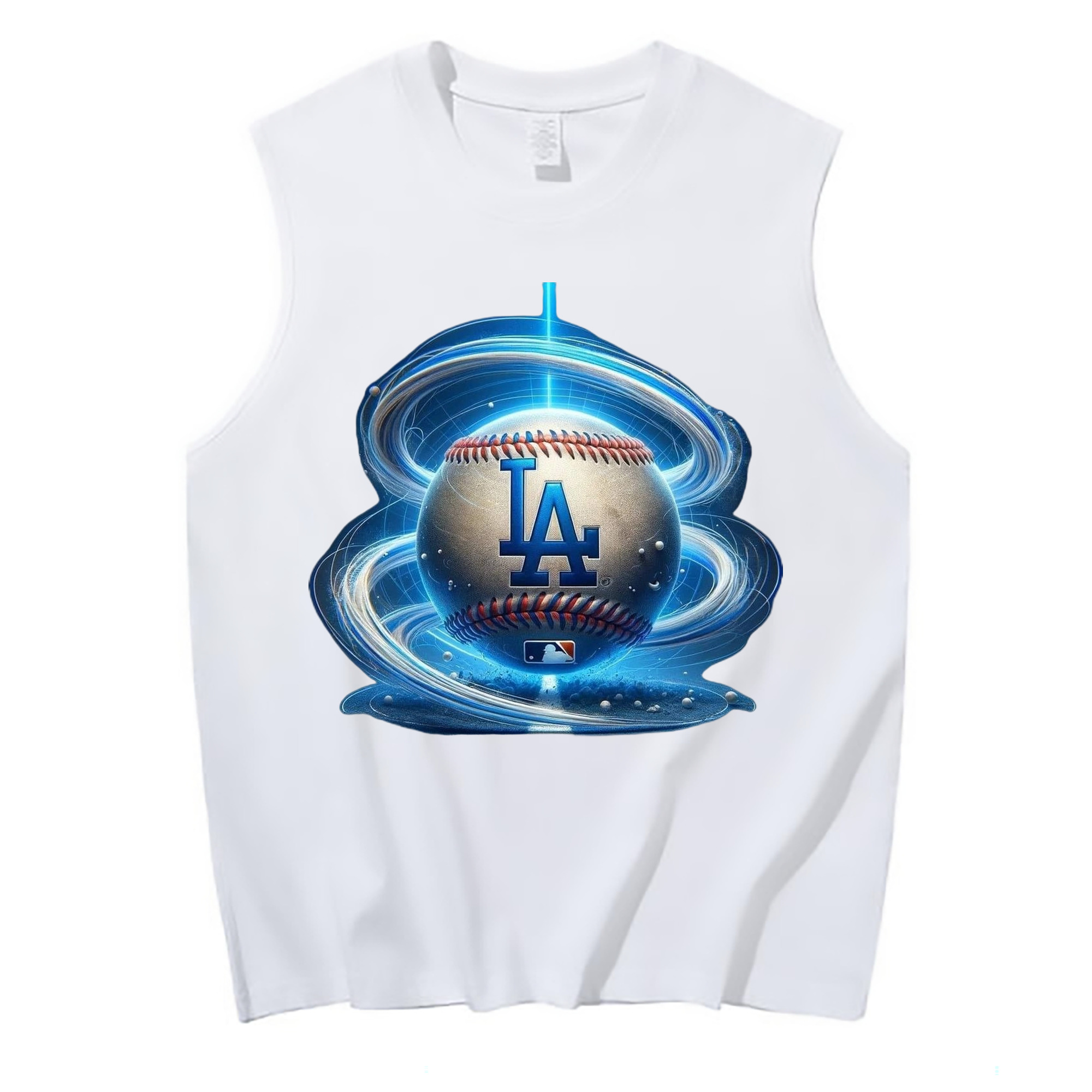  210g Combed Cotton Tank Top With Front Heat Transfer Print – Soft, Lightweight, Fitted Design – Stylish & Comfortable Casual Wear For Sports & Everyday Use