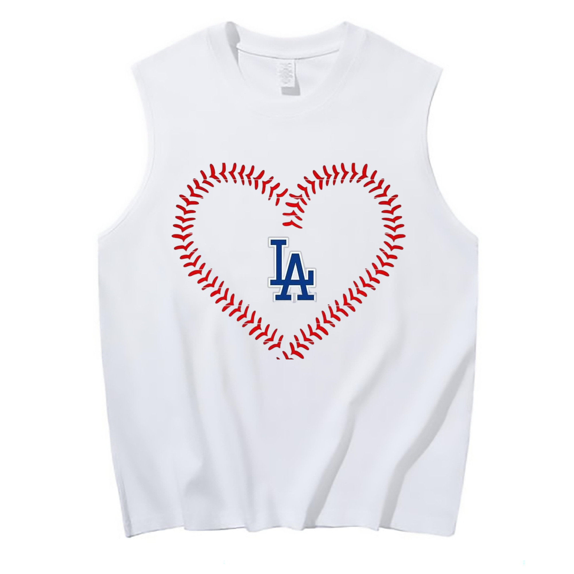  210g Combed Cotton Tank Top With Front Heat Transfer Print – Soft, Lightweight, Fitted Design – Stylish & Comfortable Casual Wear For Sports & Everyday Use