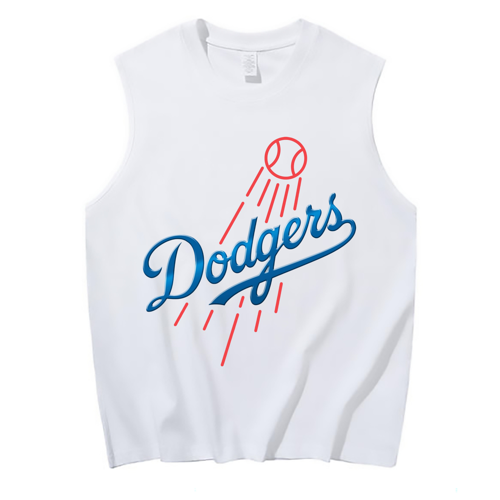  210g Combed Cotton Tank Top With Front Heat Transfer Print – Soft, Lightweight, Fitted Design – Stylish & Comfortable Casual Wear For Sports & Everyday Use