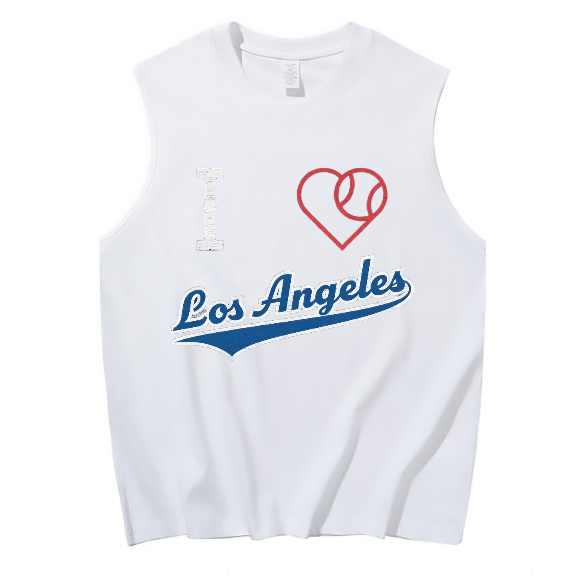  210g Combed Cotton Tank Top With Front Heat Transfer Print – Soft, Lightweight, Fitted Design – Stylish & Comfortable Casual Wear For Sports & Everyday Use