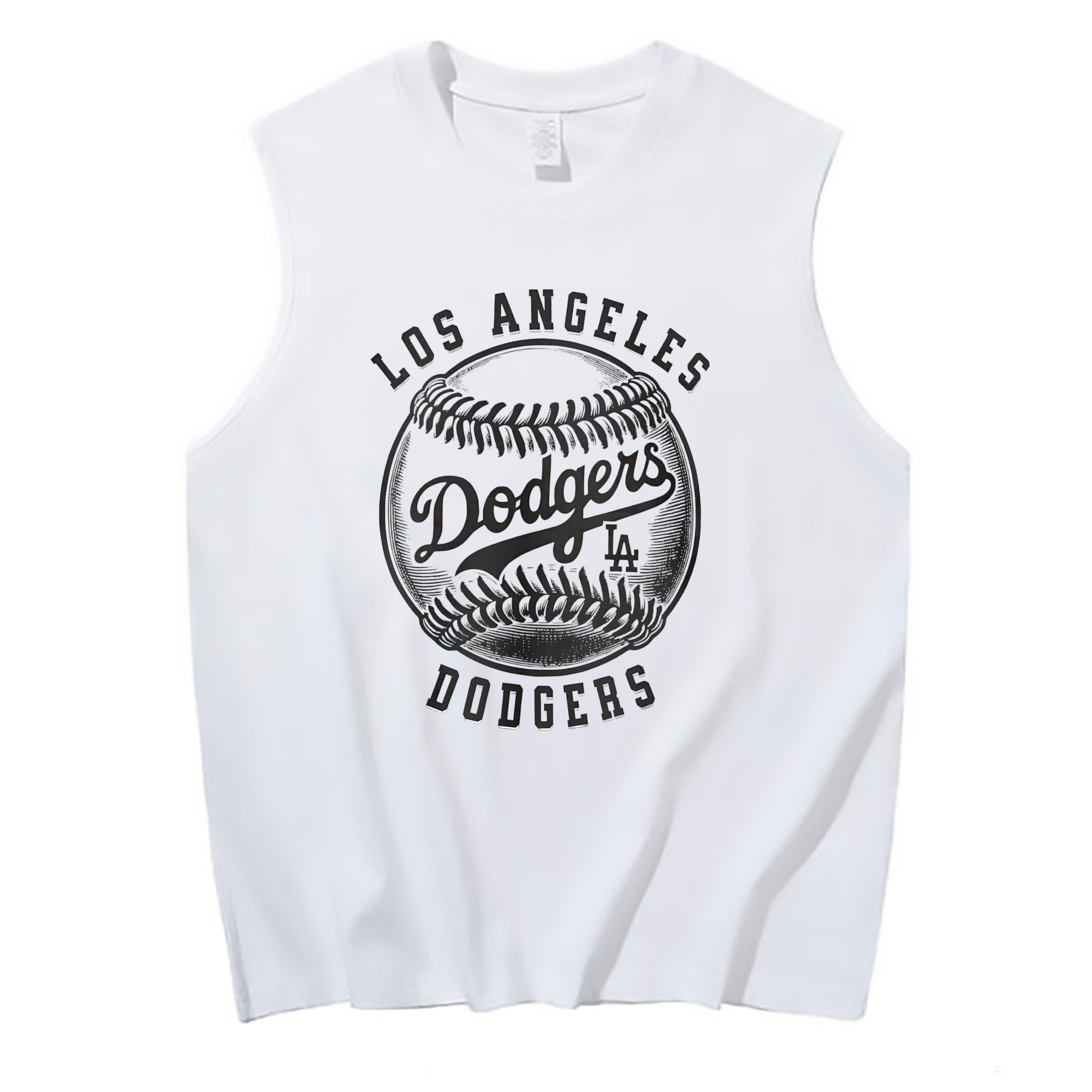  210g Combed Cotton Tank Top With Front Heat Transfer Print – Soft, Lightweight, Fitted Design – Stylish & Comfortable Casual Wear For Sports & Everyday Use