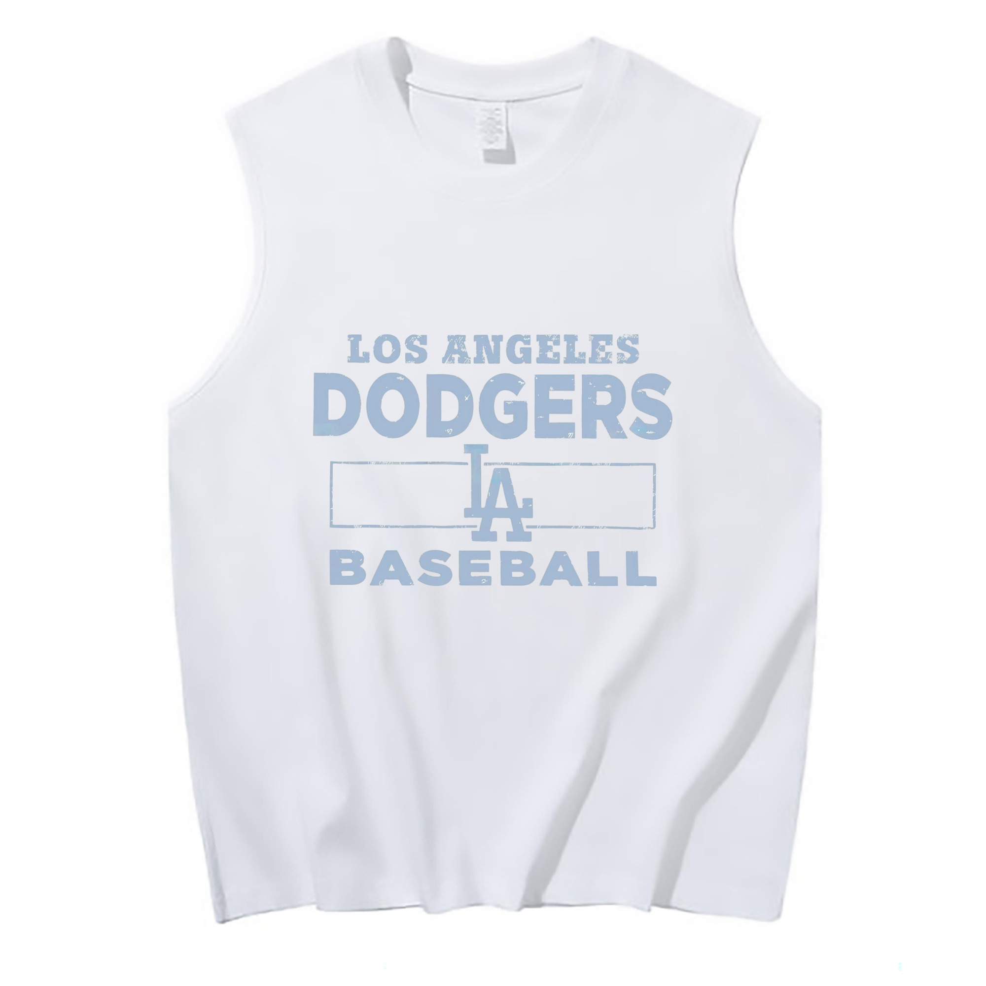  210g Combed Cotton Tank Top With Front Heat Transfer Print – Soft, Lightweight, Fitted Design – Stylish & Comfortable Casual Wear For Sports & Everyday Use