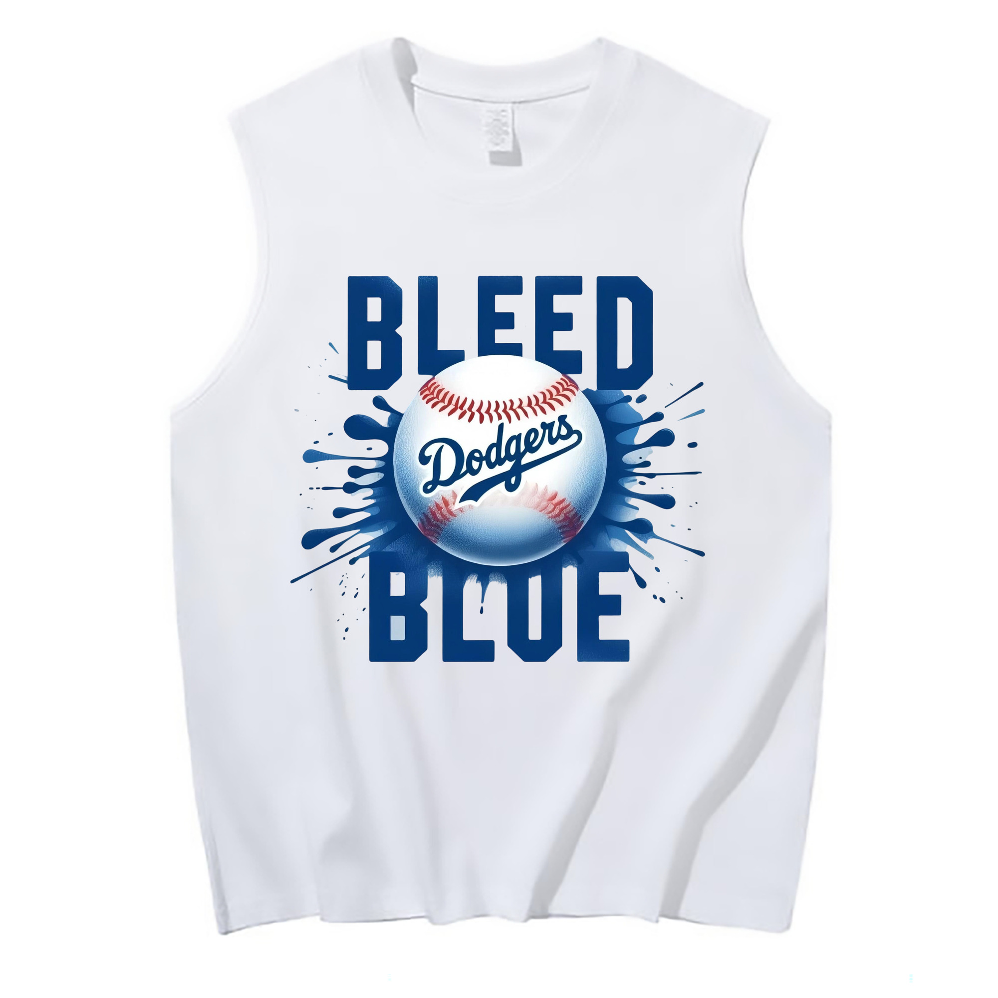  210g Combed Cotton Tank Top With Front Heat Transfer Print – Soft, Lightweight, Fitted Design – Stylish & Comfortable Casual Wear For Sports & Everyday Use