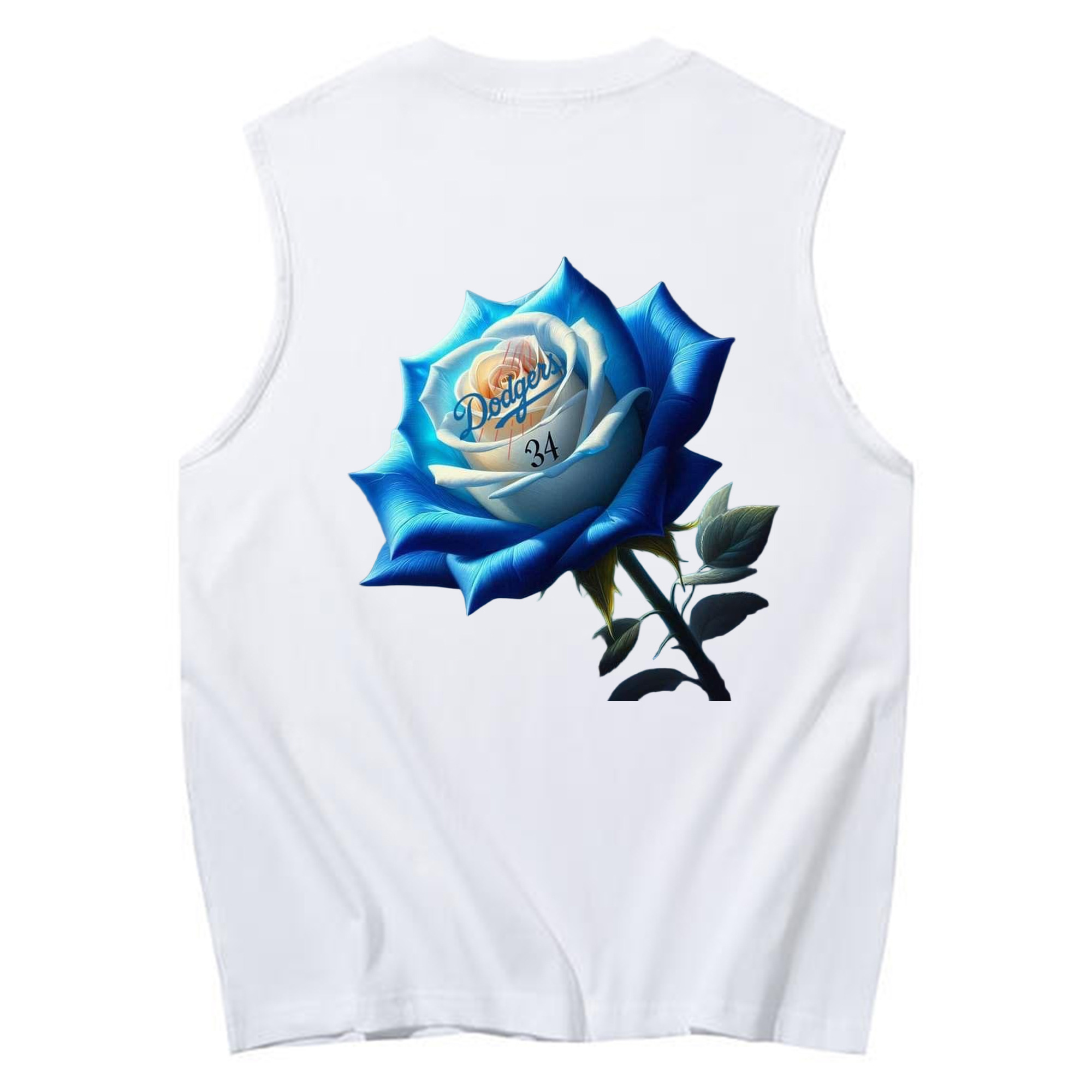  230g Pure Cotton Tank Top With Back Heat Transfer Print – Soft, Lightweight, Fitted Design – Stylish & Comfortable Casual Wear For Sports & Everyday Use