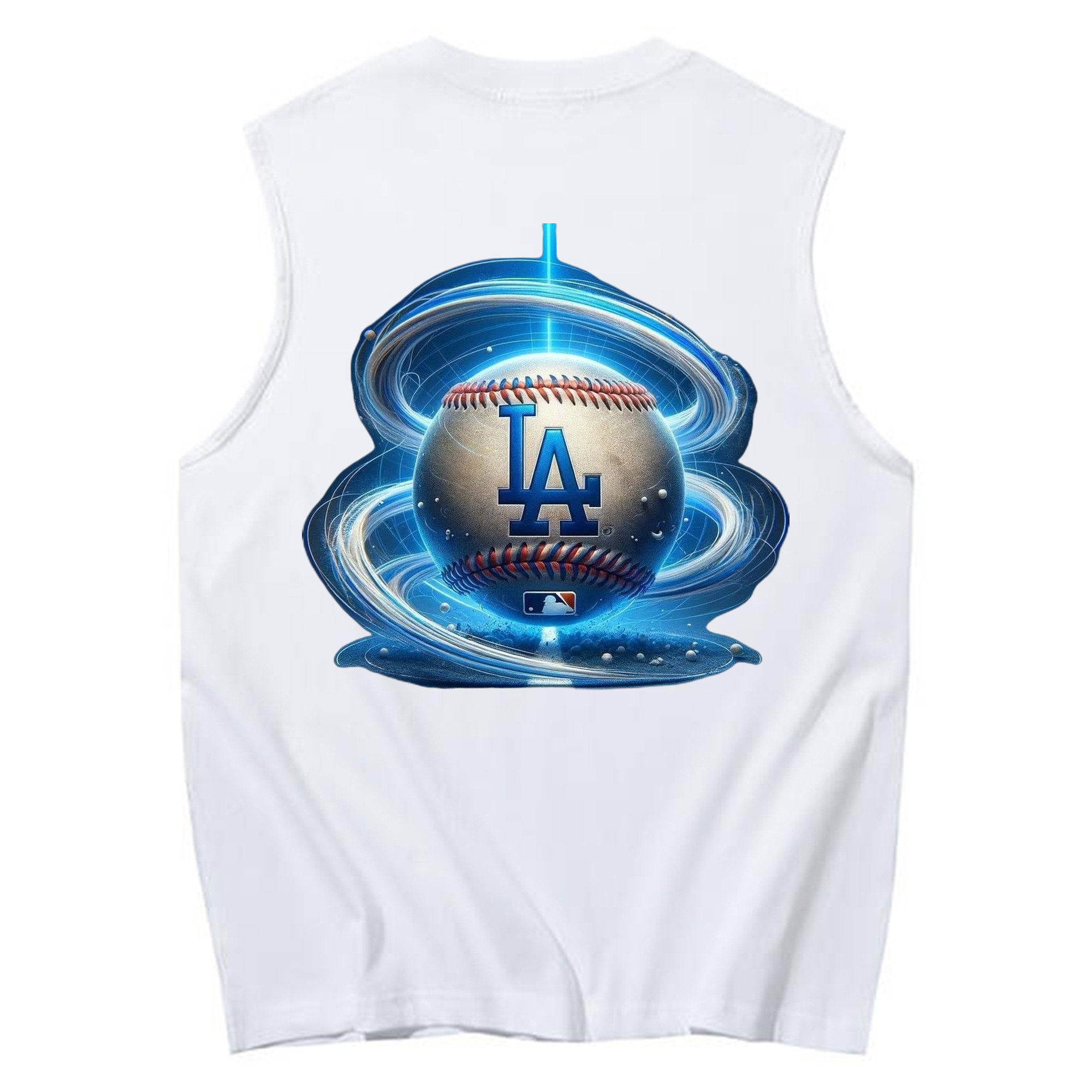  230g Pure Cotton Tank Top With Back Heat Transfer Print – Soft, Lightweight, Fitted Design – Stylish & Comfortable Casual Wear For Sports & Everyday Use