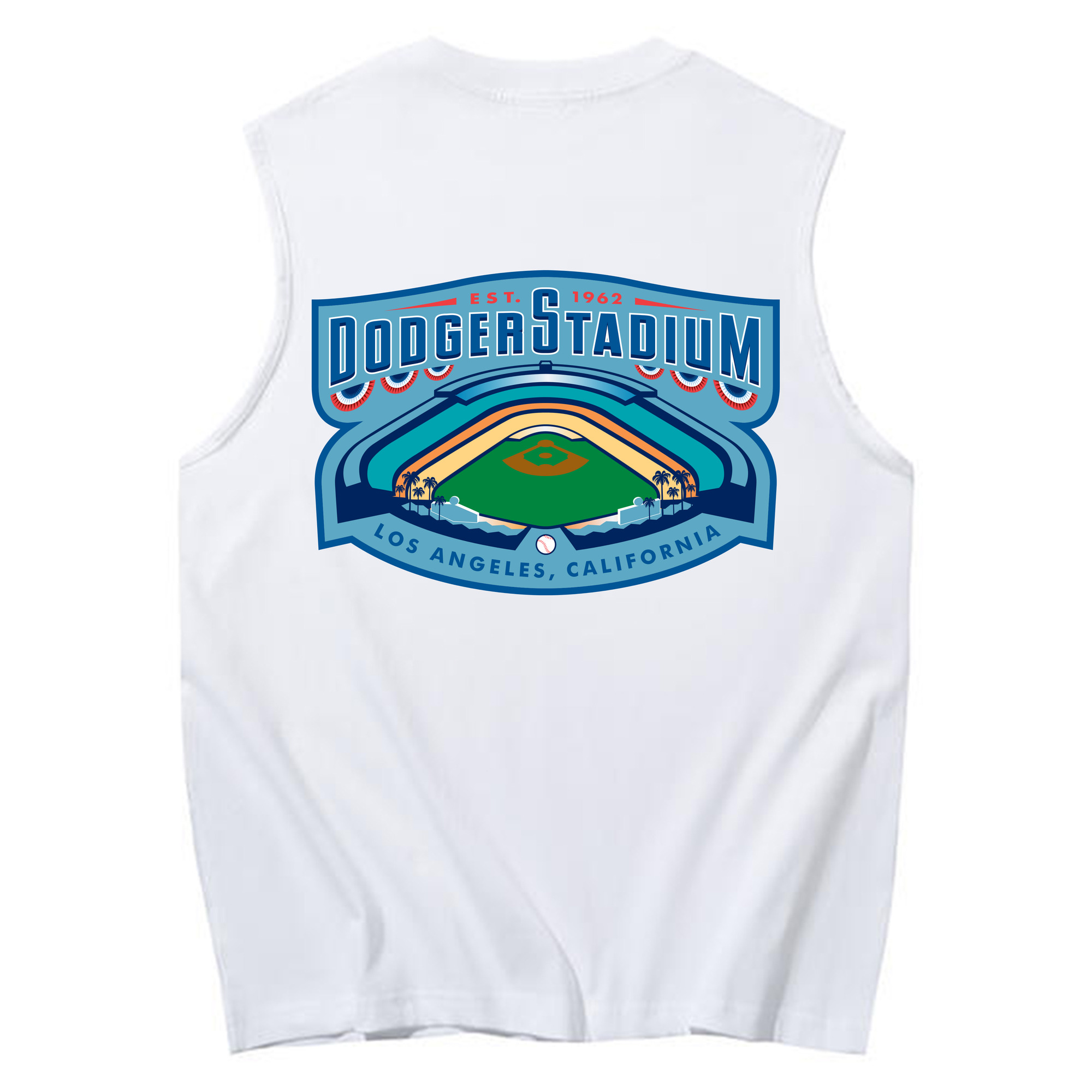  230g Pure Cotton Tank Top With Back Heat Transfer Print – Soft, Lightweight, Fitted Design – Stylish & Comfortable Casual Wear For Sports & Everyday Use