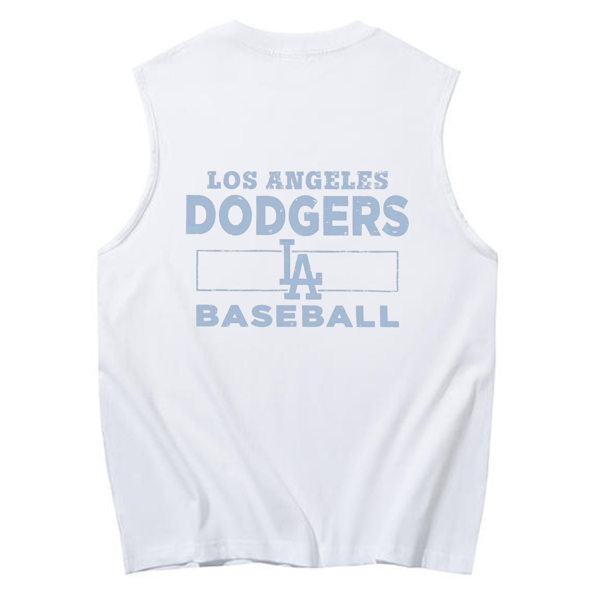  230g Pure Cotton Tank Top With Back Heat Transfer Print – Soft, Lightweight, Fitted Design – Stylish & Comfortable Casual Wear For Sports & Everyday Use