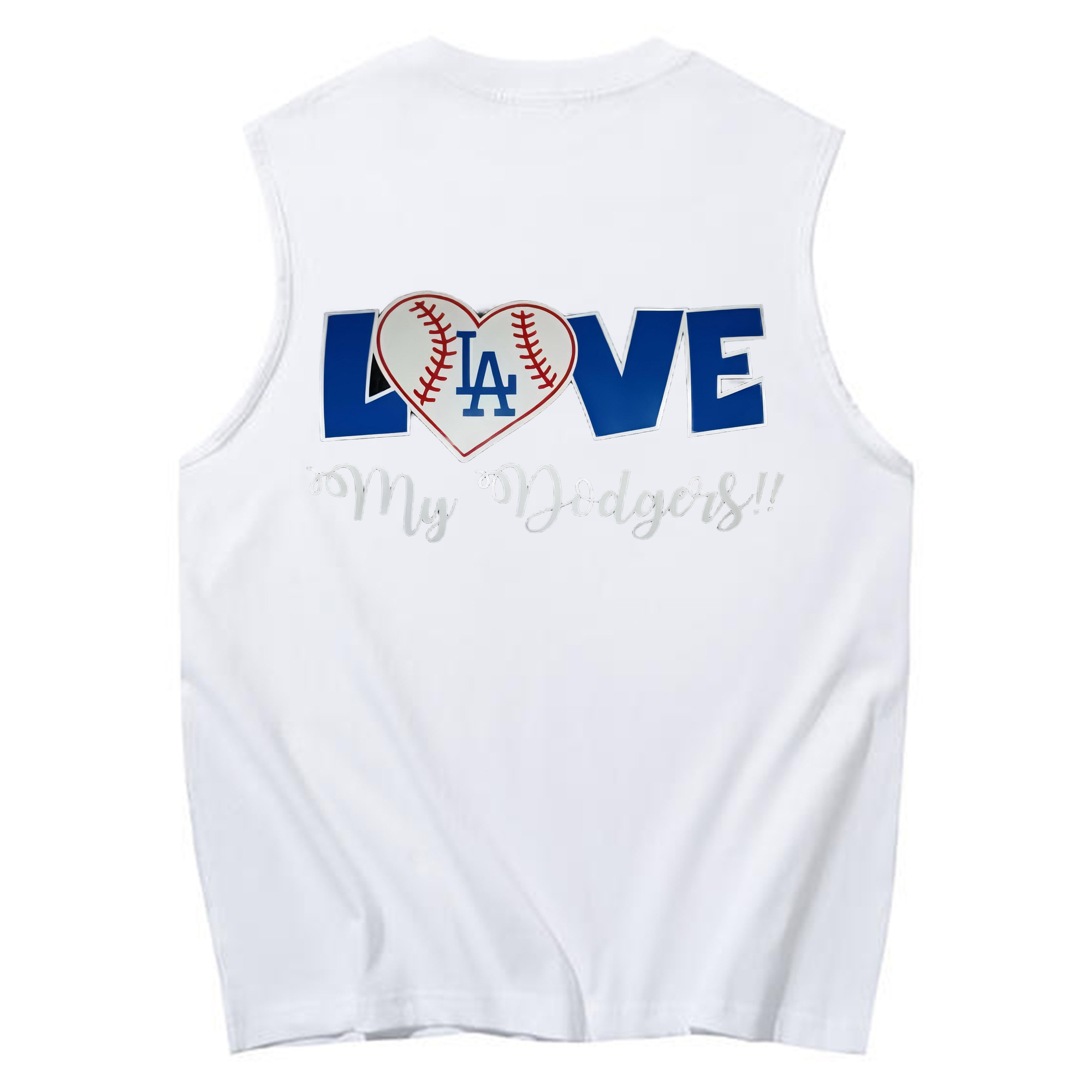  230g Pure Cotton Tank Top With Back Heat Transfer Print – Soft, Lightweight, Fitted Design – Stylish & Comfortable Casual Wear For Sports & Everyday Use