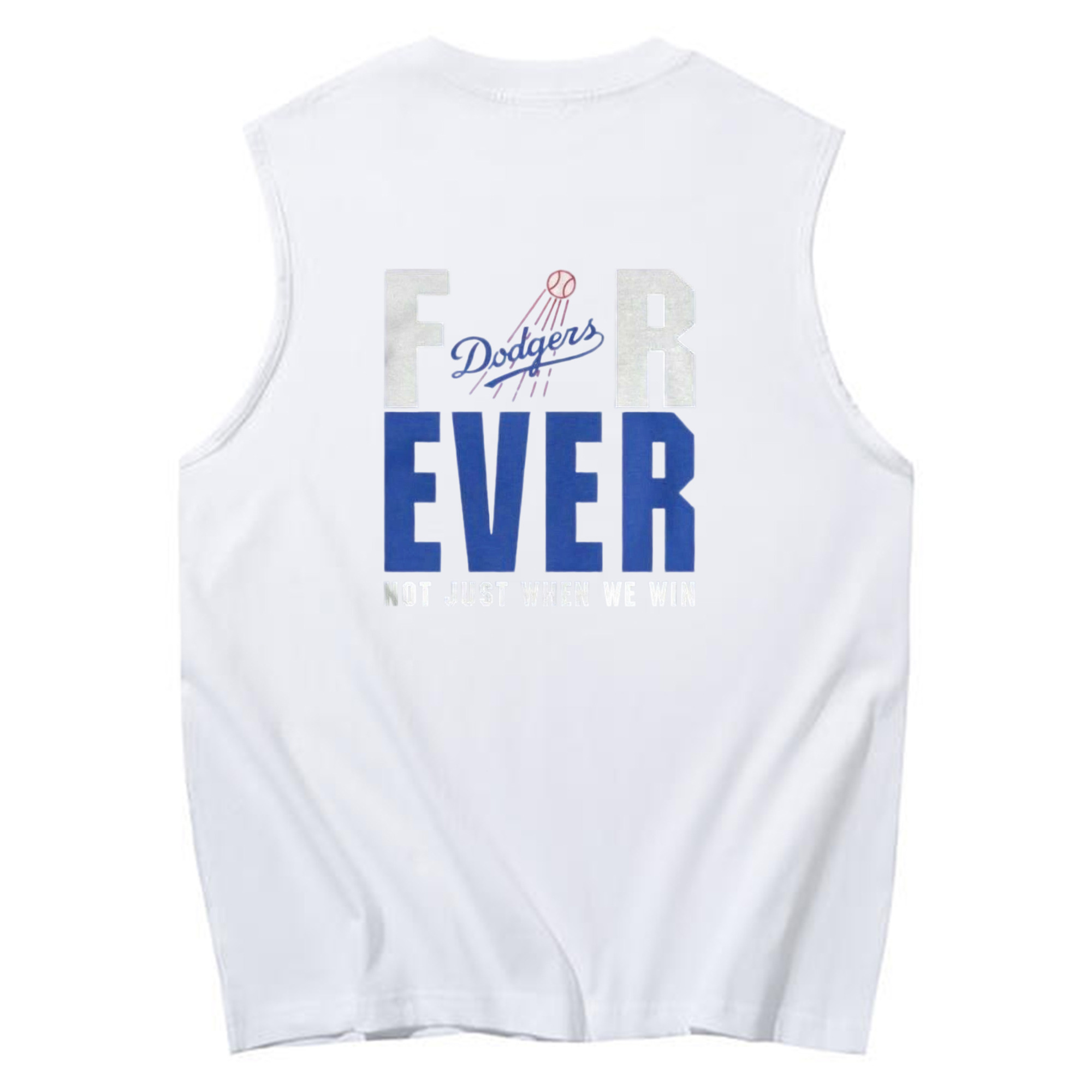  230g Pure Cotton Tank Top With Back Heat Transfer Print – Soft, Lightweight, Fitted Design – Stylish & Comfortable Casual Wear For Sports & Everyday Use