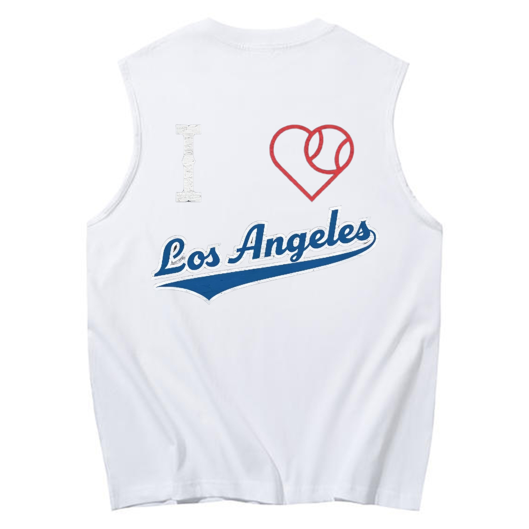  230g Pure Cotton Tank Top With Back Heat Transfer Print – Soft, Lightweight, Fitted Design – Stylish & Comfortable Casual Wear For Sports & Everyday Use