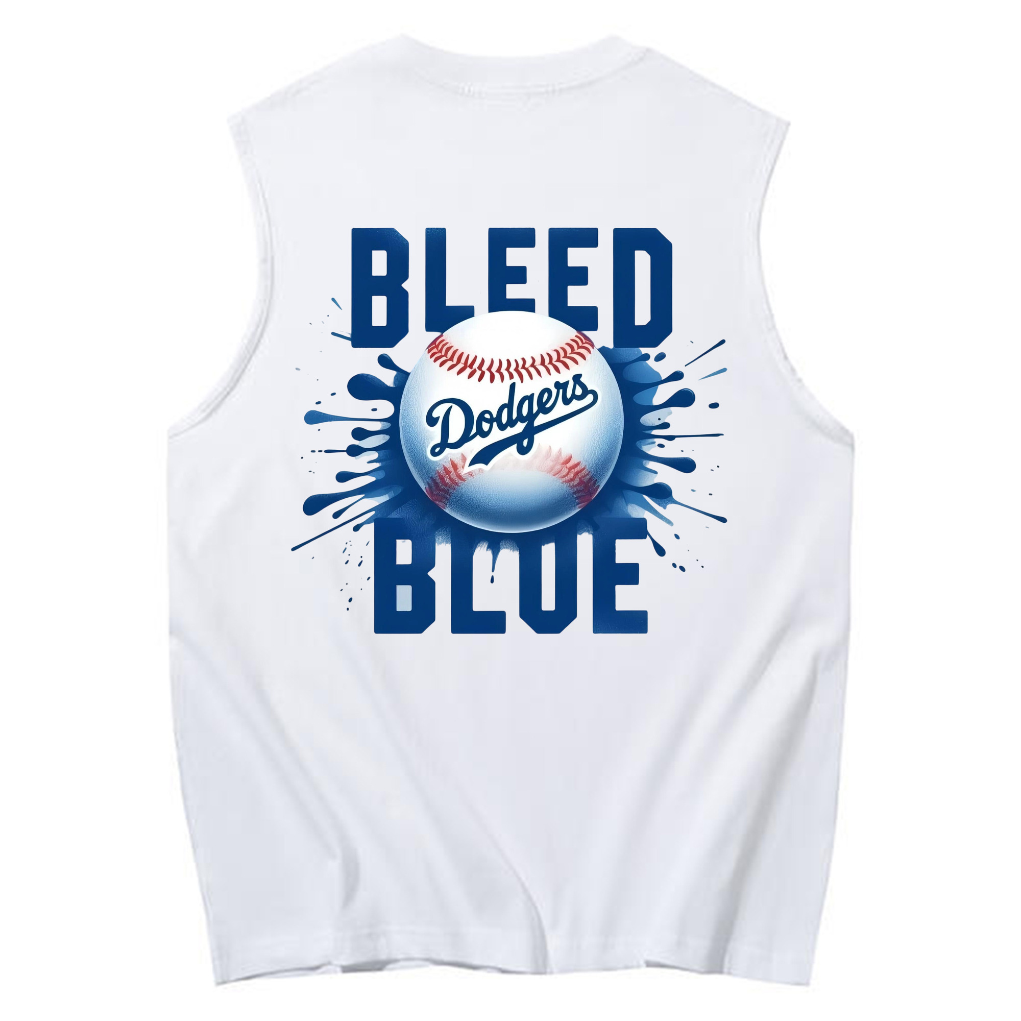  230g Pure Cotton Tank Top With Back Heat Transfer Print – Soft, Lightweight, Fitted Design – Stylish & Comfortable Casual Wear For Sports & Everyday Use