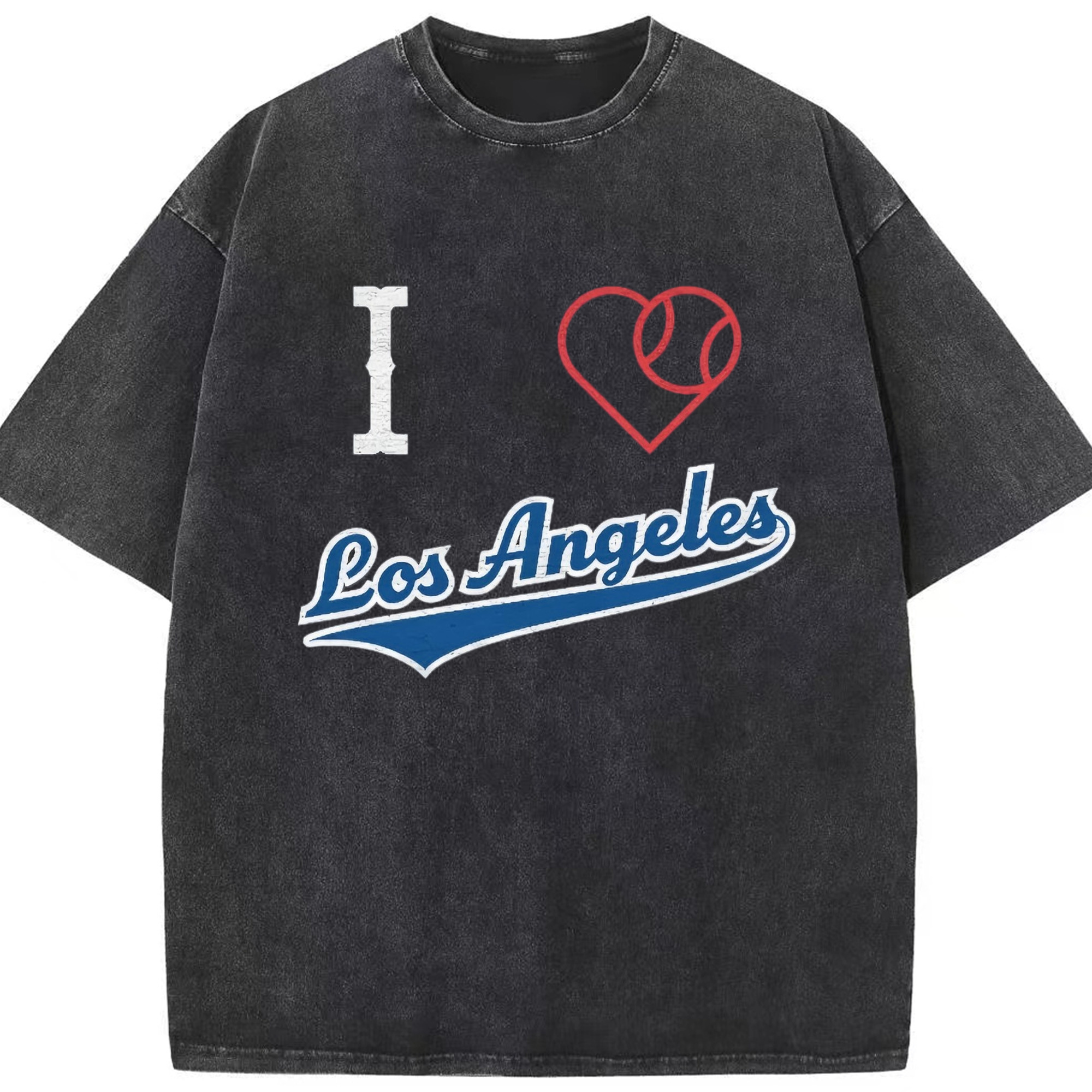  Washed Vintage Look 230g Cotton Oversized T-Shirt With Front Heat Transfer Print – Soft, Lightweight, Stylish Fit – Comfortable Casual Wear For Sports & Everyday Use