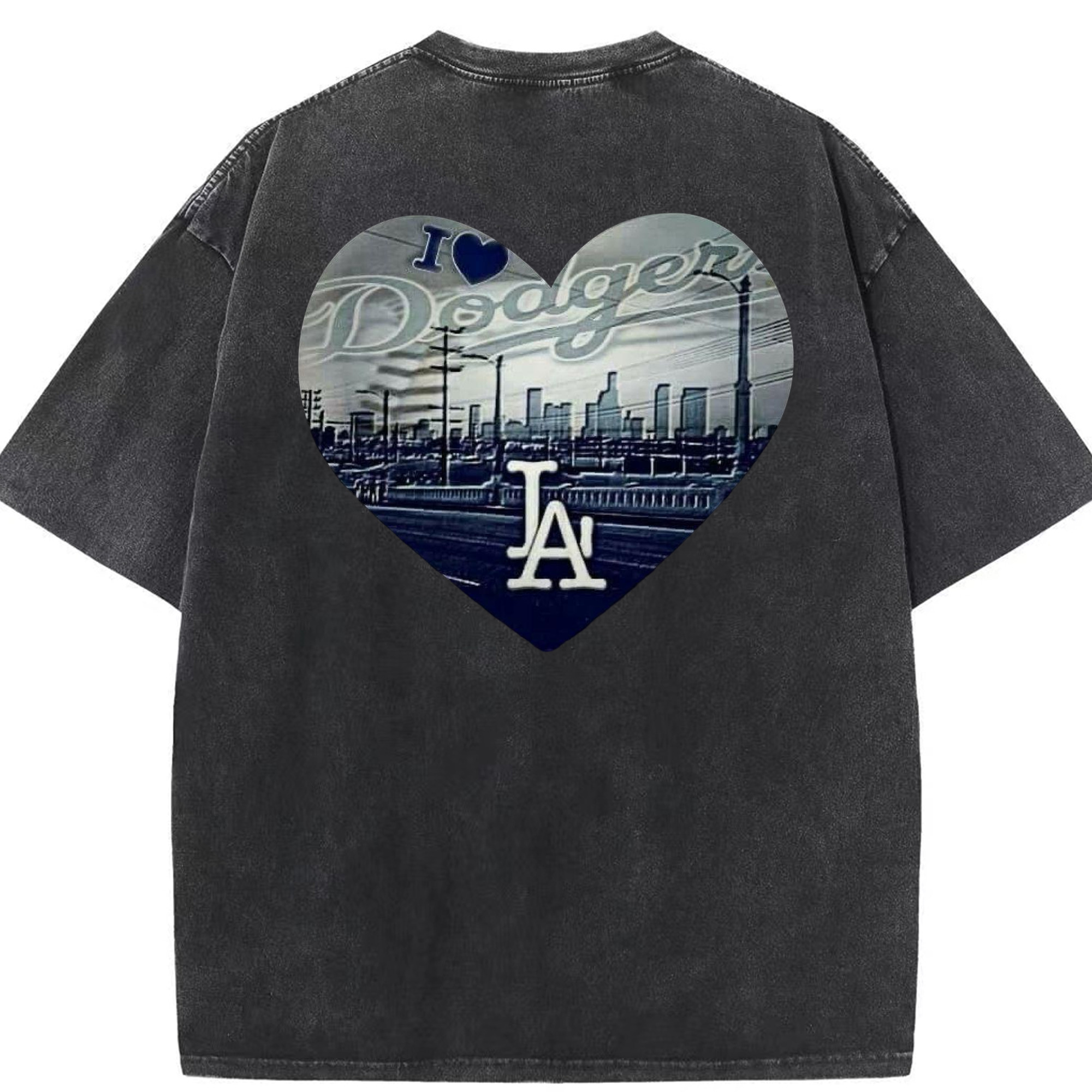  Washed Vintage 230g Cotton Oversized T-Shirt With Back Heat Transfer Print – Soft, Lightweight & Stylish – Comfortable Casual Wear For Sports & Everyday Use