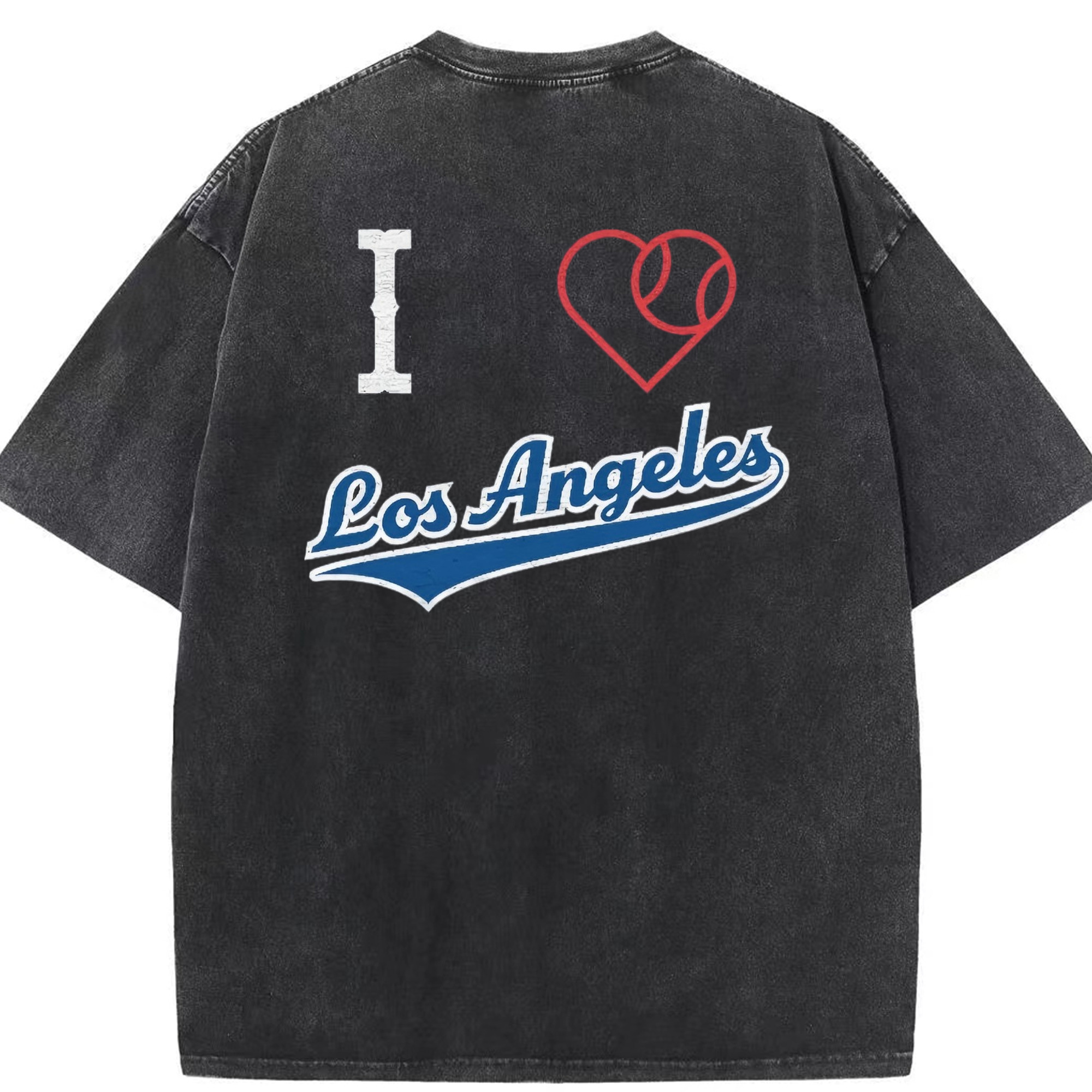  Washed Vintage 230g Cotton Oversized T-Shirt With Back Heat Transfer Print – Soft, Lightweight & Stylish – Comfortable Casual Wear For Sports & Everyday Use