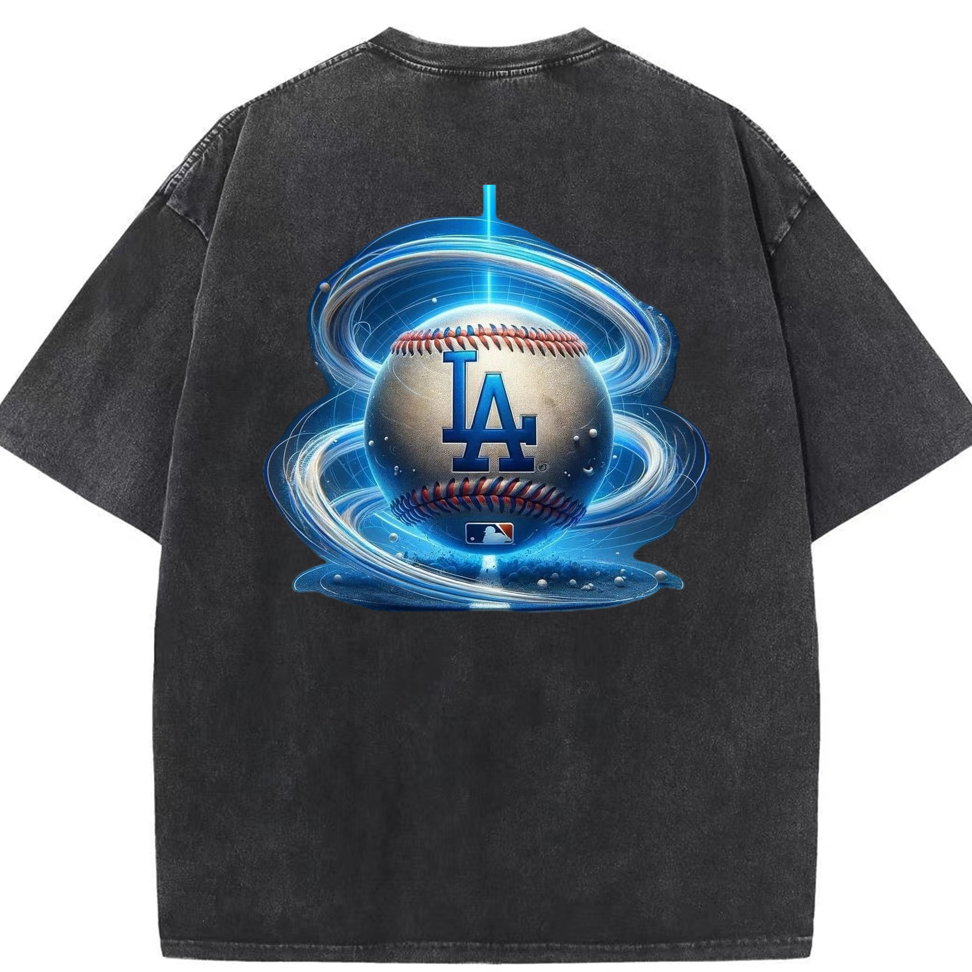  Washed Vintage 230g Cotton Oversized T-Shirt With Back Heat Transfer Print – Soft, Lightweight & Stylish – Comfortable Casual Wear For Sports & Everyday Use