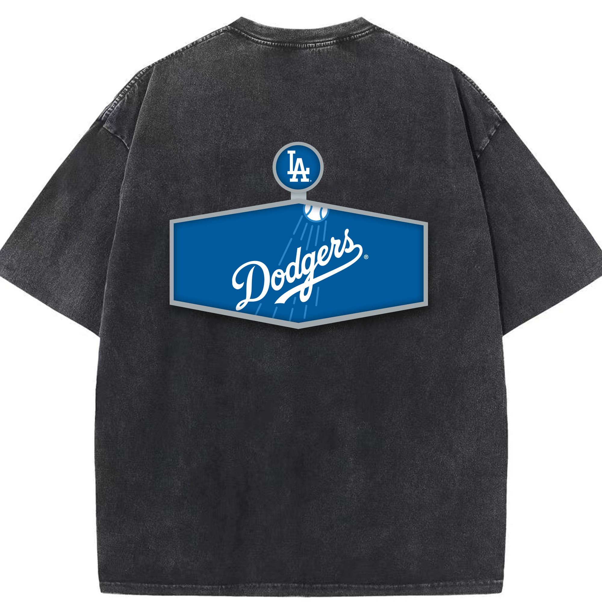  Washed Vintage 230g Cotton Oversized T-Shirt With Back Heat Transfer Print – Soft, Lightweight & Stylish – Comfortable Casual Wear For Sports & Everyday Use