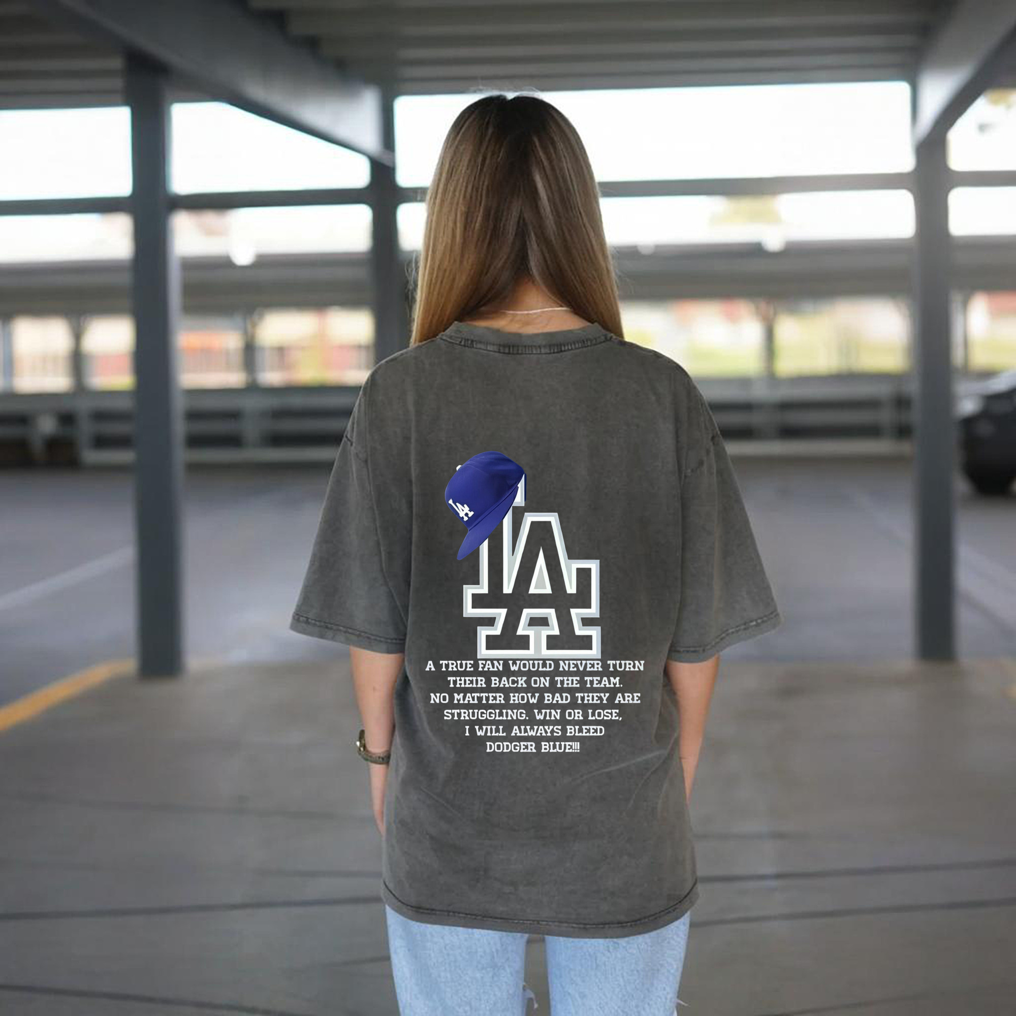  Washed Vintage 230g Cotton Oversized T-Shirt With Back Heat Transfer Print – Soft, Lightweight & Stylish – Comfortable Casual Wear For Sports & Everyday Use