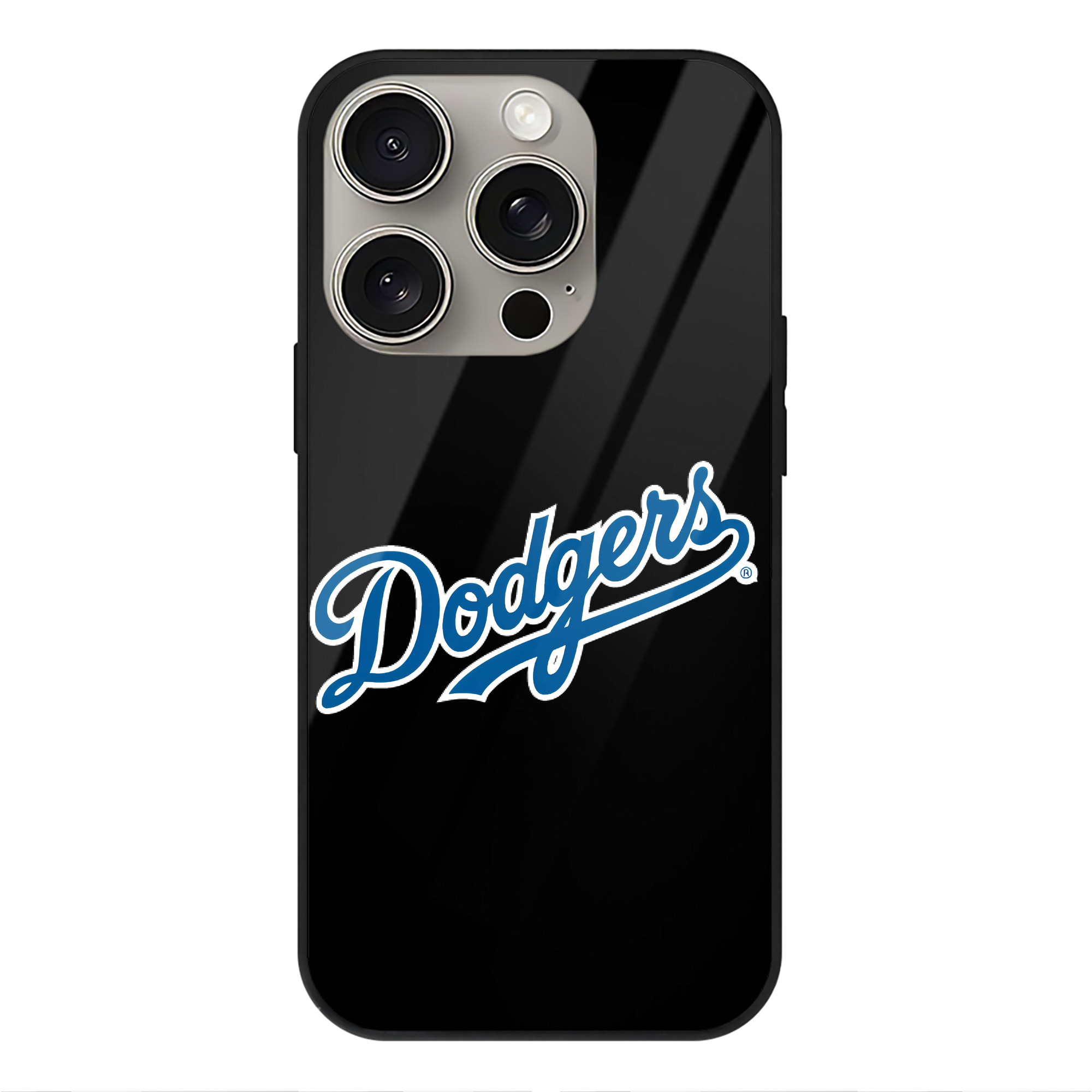  IPhone 15 Pro Mirror Phone Case – UV Printed Glass + TPU – Scratch-Resistant, Wireless Charging Compatible, Precise Fit & Stylish Design