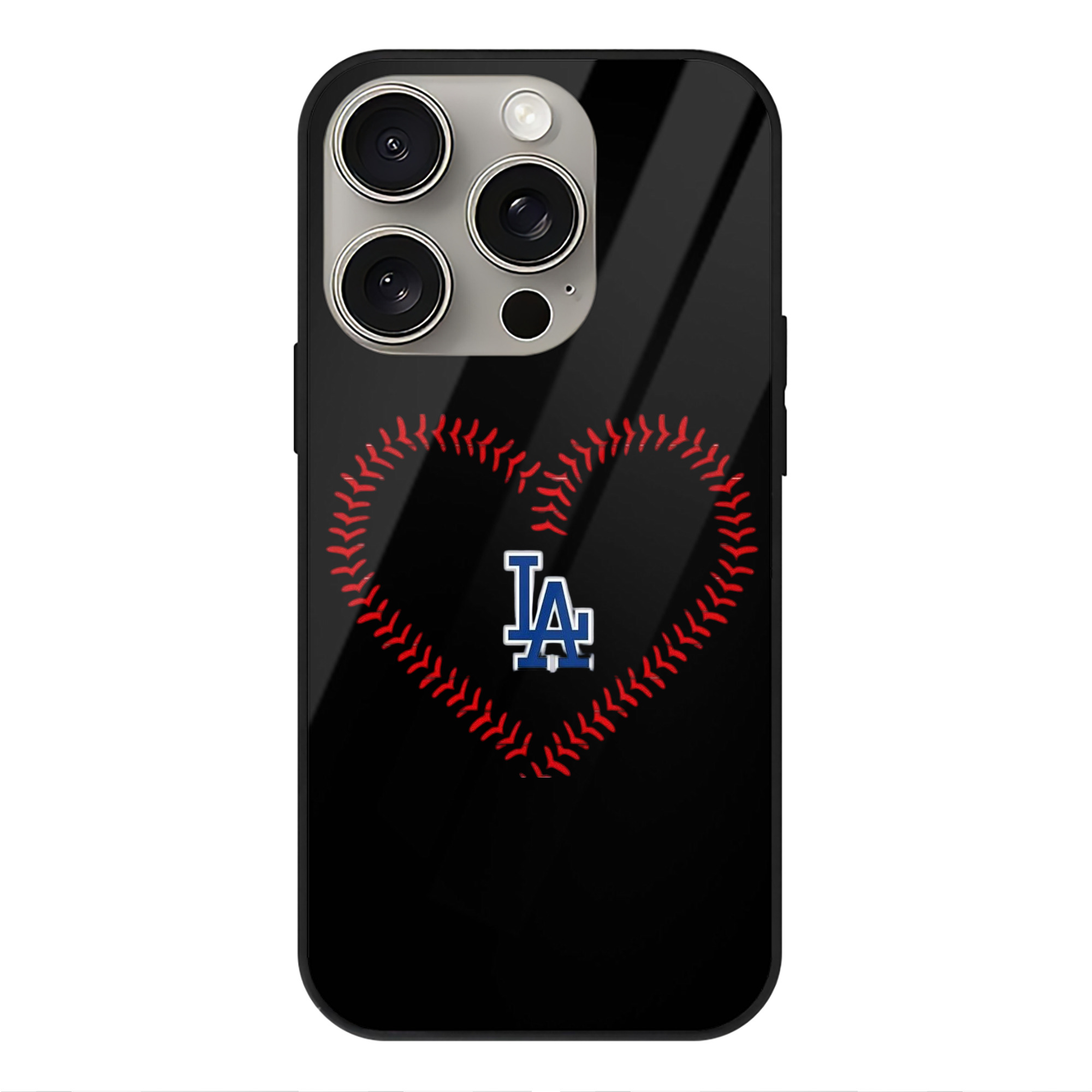  IPhone 15 Pro Mirror Phone Case – UV Printed Glass + TPU – Scratch-Resistant, Wireless Charging Compatible, Precise Fit & Stylish Design