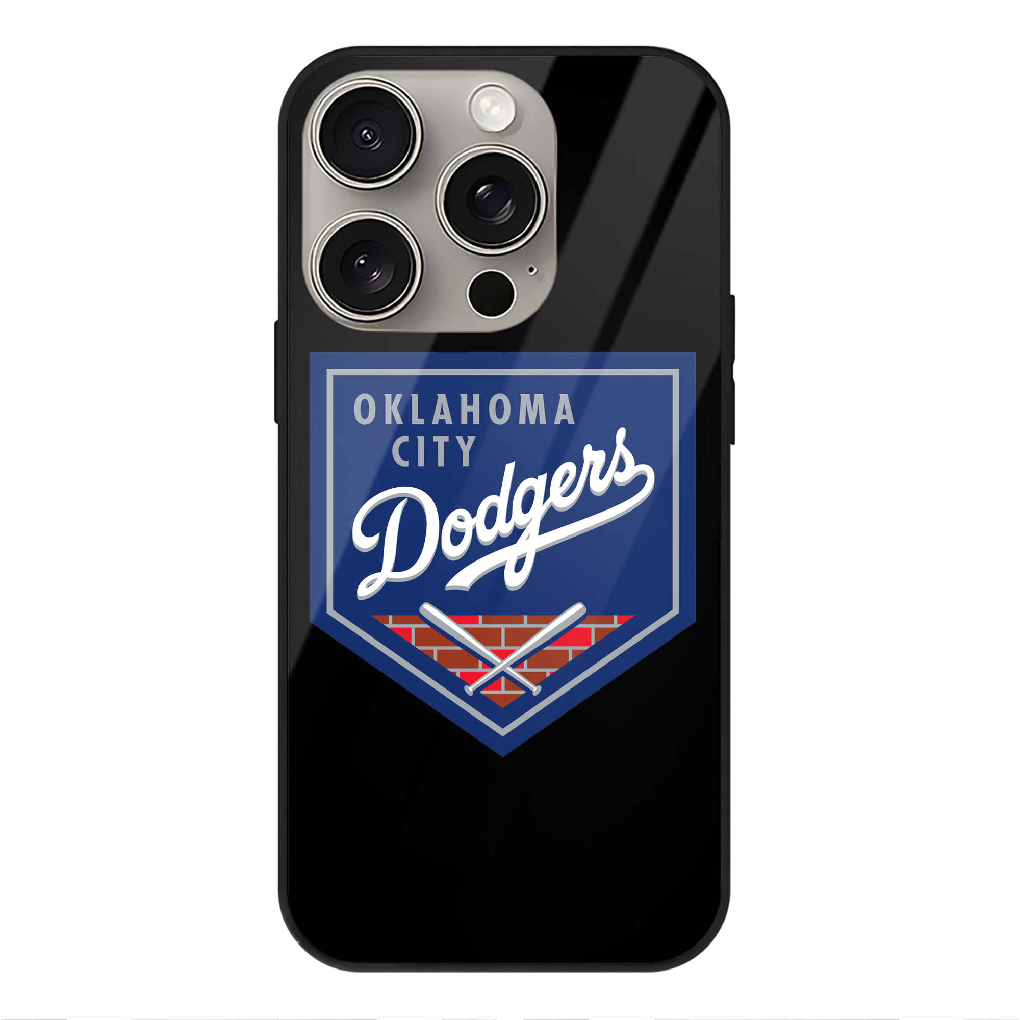  IPhone 15 Pro Mirror Phone Case – UV Printed Glass + TPU – Scratch-Resistant, Wireless Charging Compatible, Precise Fit & Stylish Design