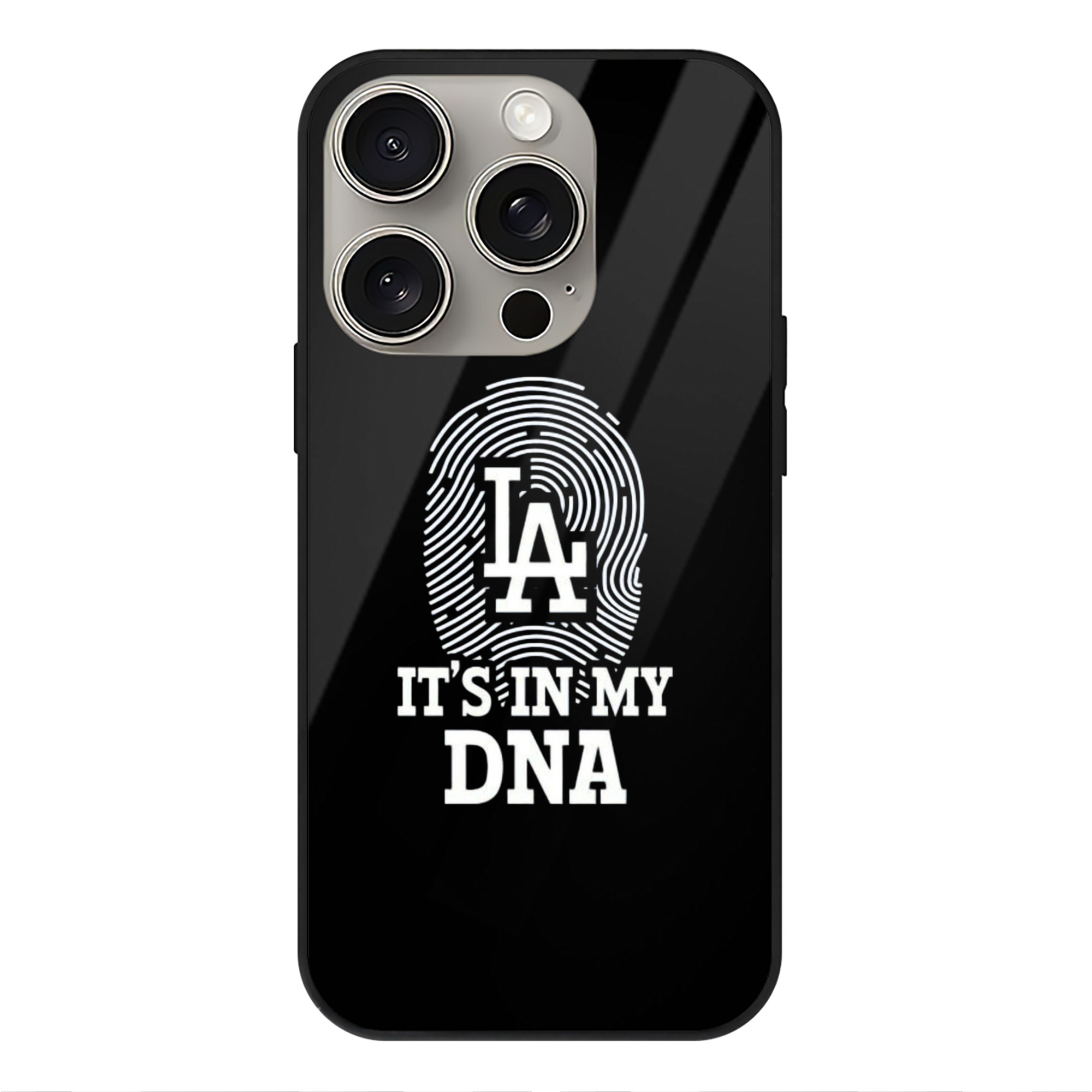  IPhone 15 Pro Mirror Phone Case – UV Printed Glass + TPU – Scratch-Resistant, Wireless Charging Compatible, Precise Fit & Stylish Design