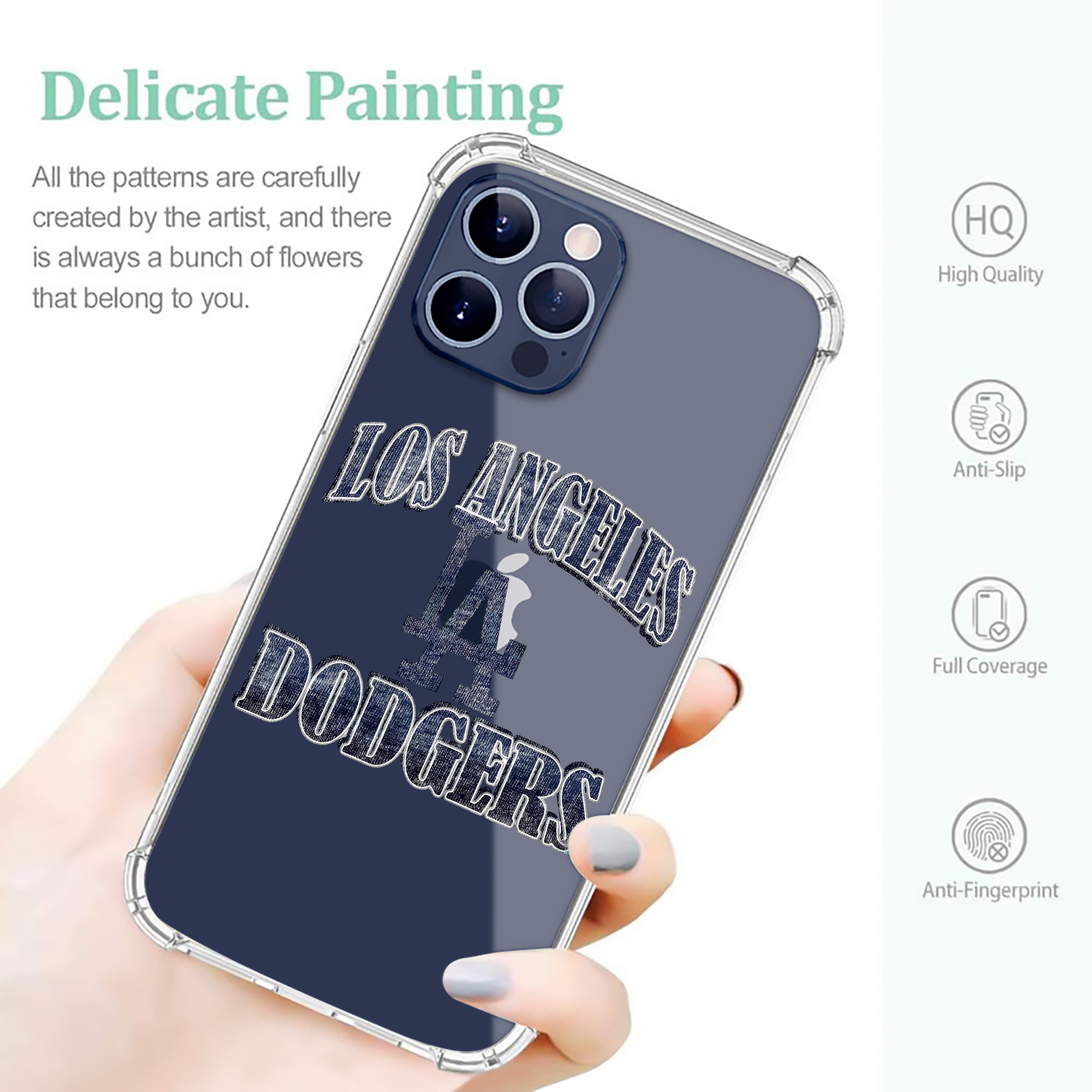  Clear IPhone 12 Case – Soft TPU With UV Print – Enhanced Drop Protection, Precise Fit, Anti-Fingerprint, Customizable Design, Scratch-Resistant, Yellow-Resistant