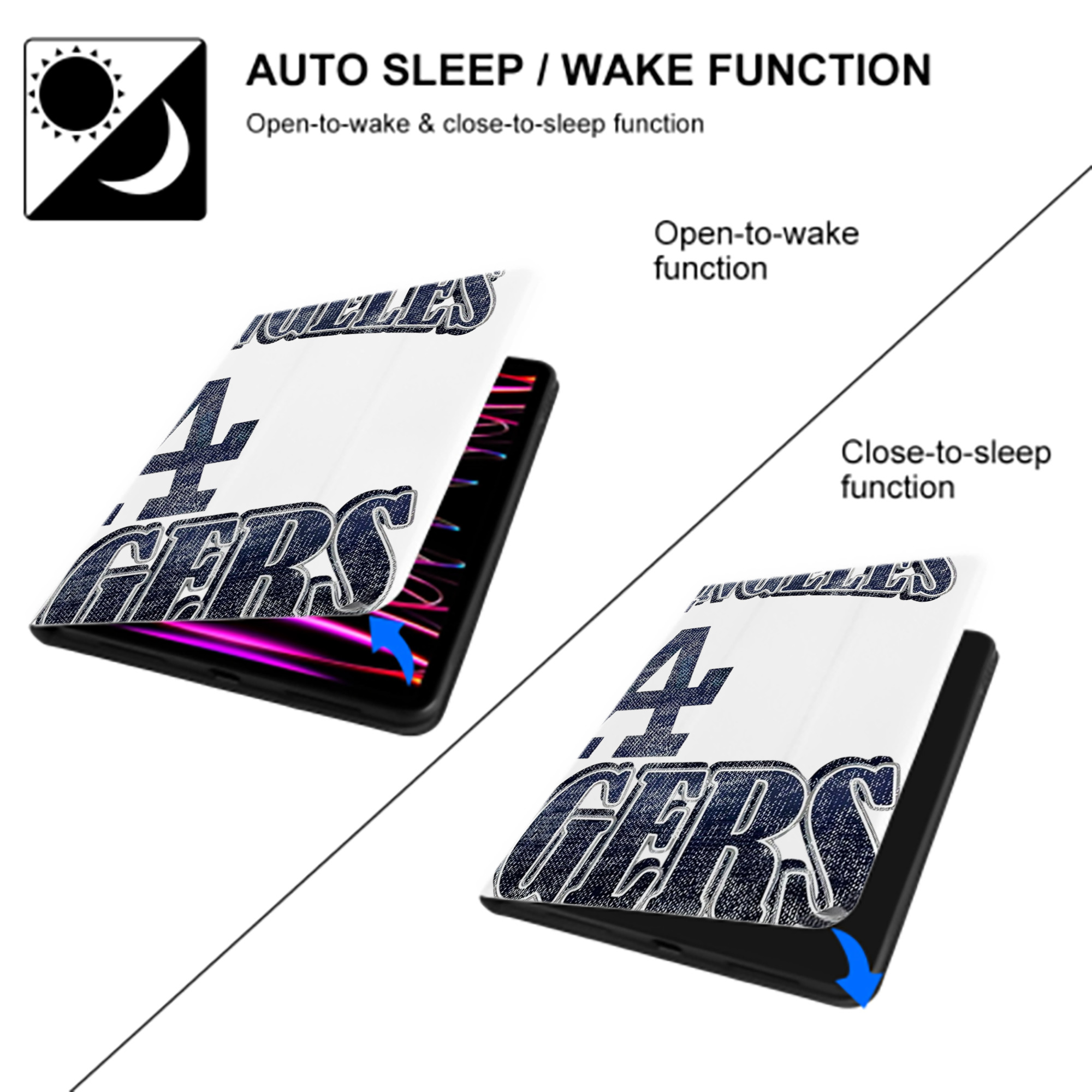  IPad Case Without Pencil Slot – Book-Style Cover With PU Leather & TPU – Slim, Durable, Scratch-Resistant, Full Protection & Easy Access