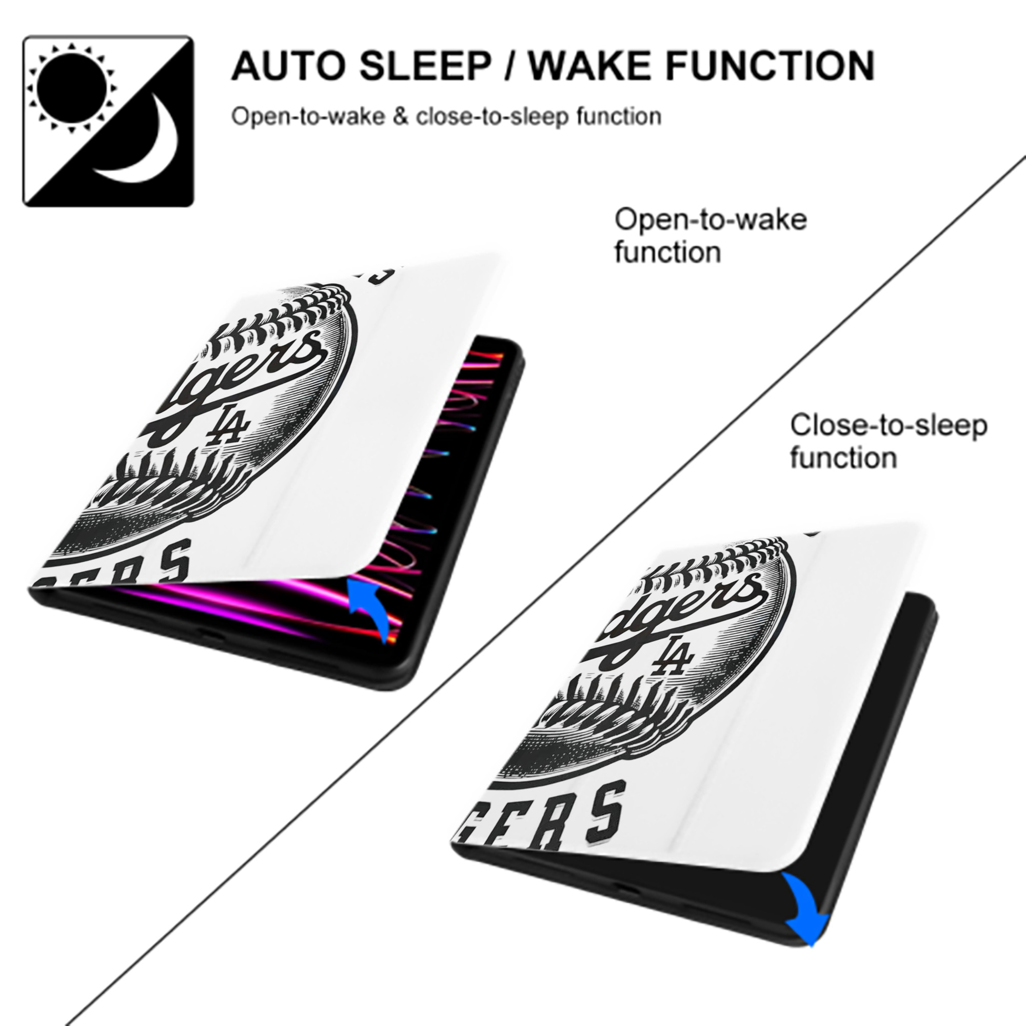  IPad Book-Style Case With Pencil Slot – Slim PU & TPU Cover – Full Protection, Precise Fit, Water & Scratch Resistant