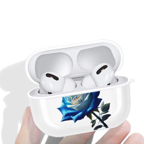  AirPods Pro Hard Case White With Keychain, Durable Flexible PC, Precise Cutouts, Anti-Fingerprint, Yellowing & Scratch Resistant, Full Protection, Washable