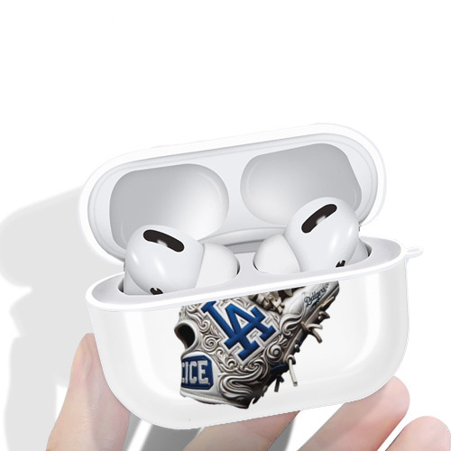  AirPods Pro Hard Case White With Keychain, Durable Flexible PC, Precise Cutouts, Anti-Fingerprint, Yellowing & Scratch Resistant, Full Protection, Washable