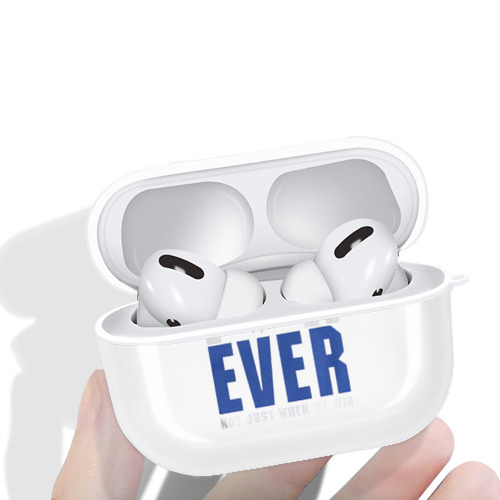  AirPods Pro Hard Case White With Keychain, Durable Flexible PC, Precise Cutouts, Anti-Fingerprint, Yellowing & Scratch Resistant, Full Protection, Washable