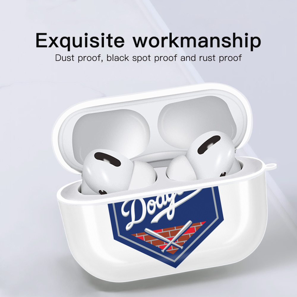  AirPods Pro Hard Case White With Keychain, Durable Flexible PC, Precise Cutouts, Anti-Fingerprint, Yellowing & Scratch Resistant, Full Protection, Washable