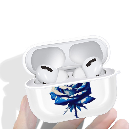  AirPods Pro Hard Case White With Keychain, Durable Flexible PC, Precise Cutouts, Anti-Fingerprint, Yellowing & Scratch Resistant, Full Protection, Washable