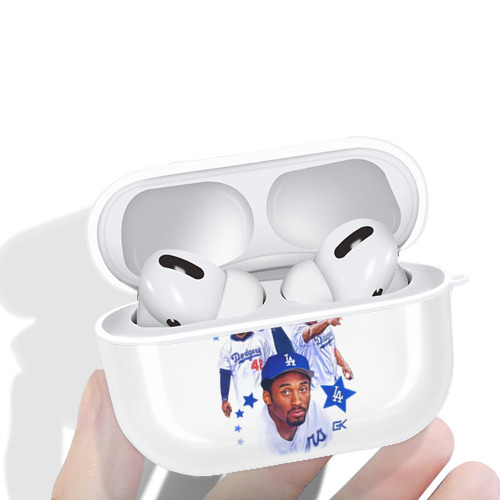  AirPods Pro Hard Case White With Keychain, Durable Flexible PC, Precise Cutouts, Anti-Fingerprint, Yellowing & Scratch Resistant, Full Protection, Washable