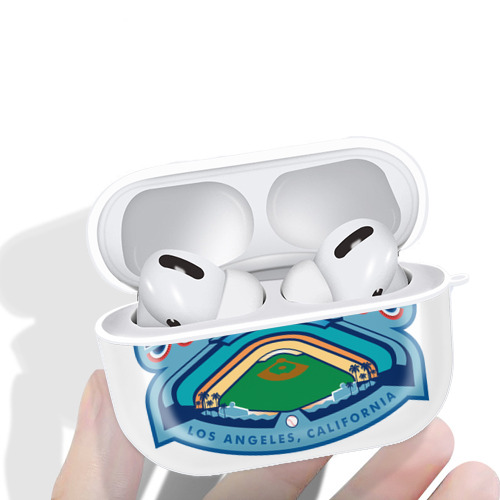  AirPods Pro Hard Case White With Keychain, Durable Flexible PC, Precise Cutouts, Anti-Fingerprint, Yellowing & Scratch Resistant, Full Protection, Washable