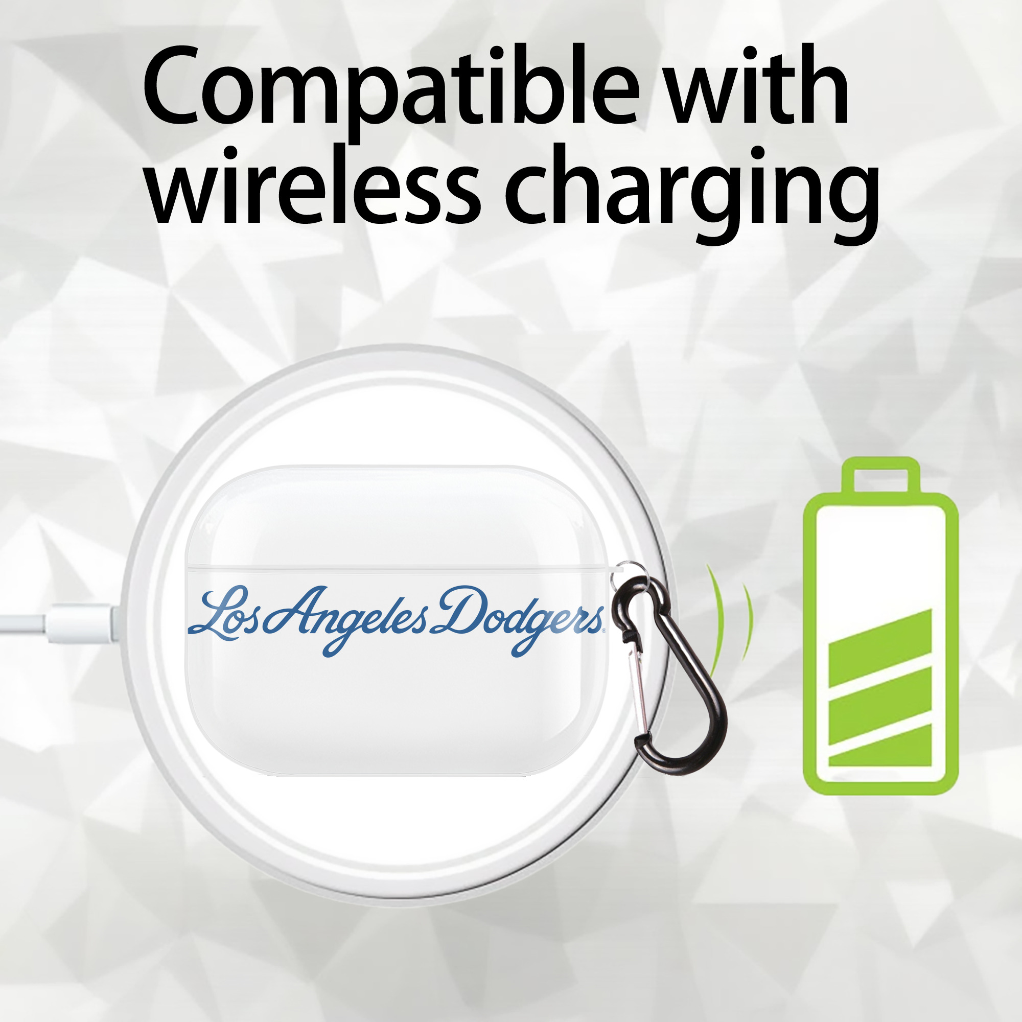  AirPods Pro Hard Case White With Keychain, Durable Flexible PC, Precise Cutouts, Anti-Fingerprint, Yellowing & Scratch Resistant, Full Protection, Washable