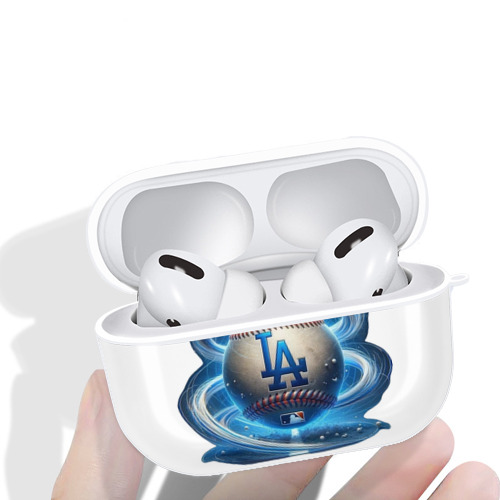  AirPods Pro Hard Case White With Keychain, Durable Flexible PC, Precise Cutouts, Anti-Fingerprint, Yellowing & Scratch Resistant, Full Protection, Washable