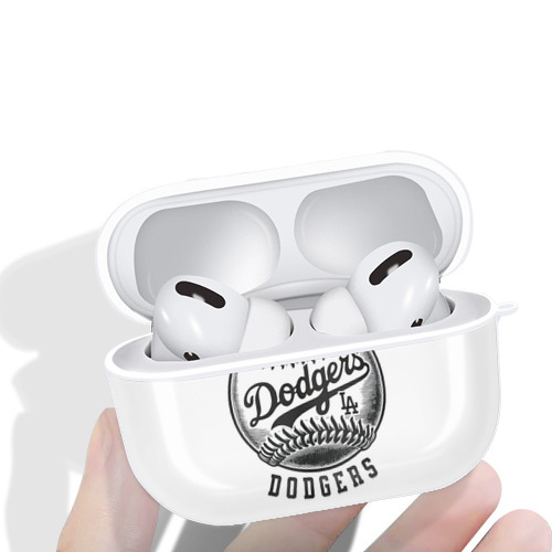  AirPods Pro Hard Case White With Keychain, Durable Flexible PC, Precise Cutouts, Anti-Fingerprint, Yellowing & Scratch Resistant, Full Protection, Washable