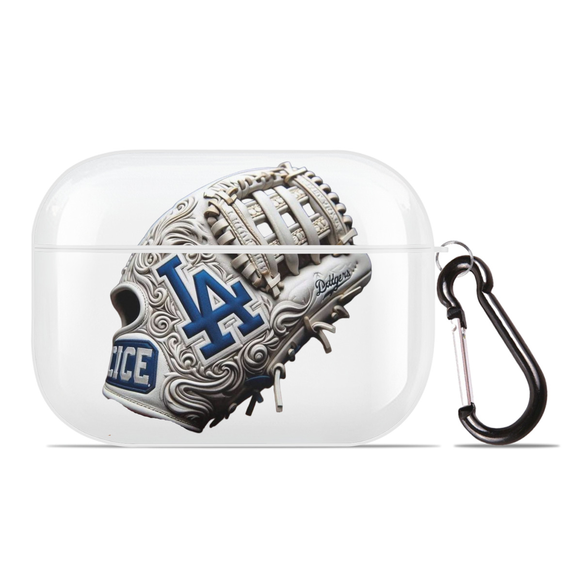  AirPods Pro Hard Case White With Keychain, Durable Flexible PC, Precise Cutouts, Anti-Fingerprint, Yellowing & Scratch Resistant, Full Protection, Washable