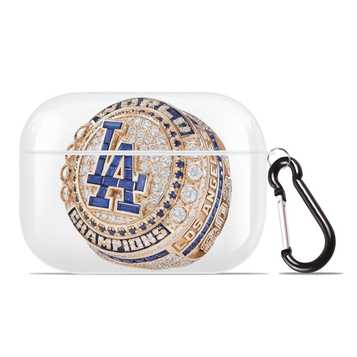  AirPods Pro Hard Case White With Keychain, Durable Flexible PC, Precise Cutouts, Anti-Fingerprint, Yellowing & Scratch Resistant, Full Protection, Washable