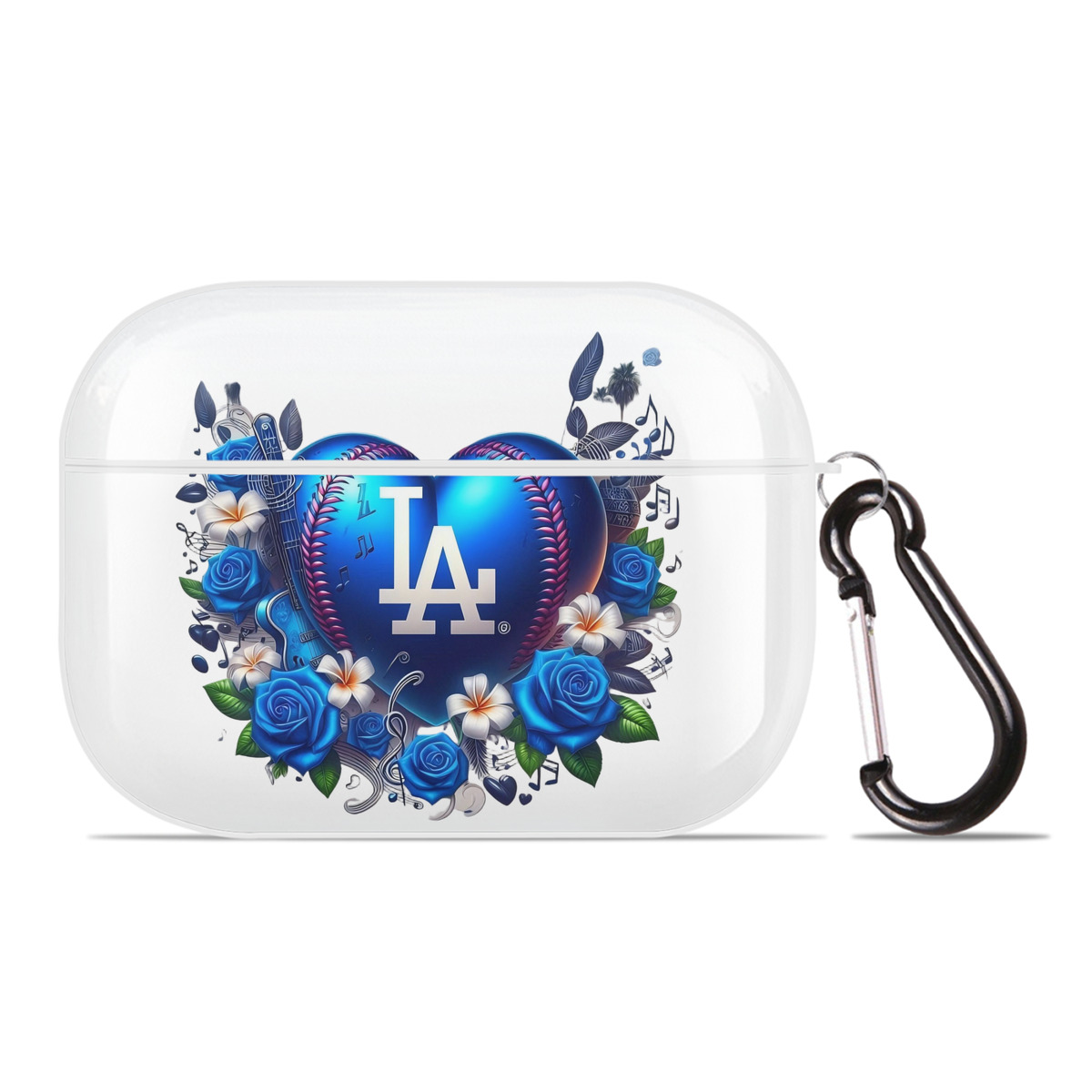  AirPods Pro Hard Case White With Keychain, Durable Flexible PC, Precise Cutouts, Anti-Fingerprint, Yellowing & Scratch Resistant, Full Protection, Washable