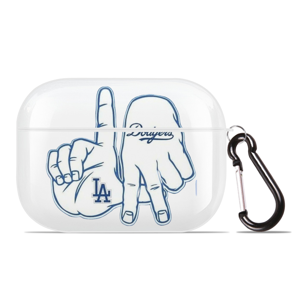  AirPods Pro Hard Case White With Keychain, Durable Flexible PC, Precise Cutouts, Anti-Fingerprint, Yellowing & Scratch Resistant, Full Protection, Washable