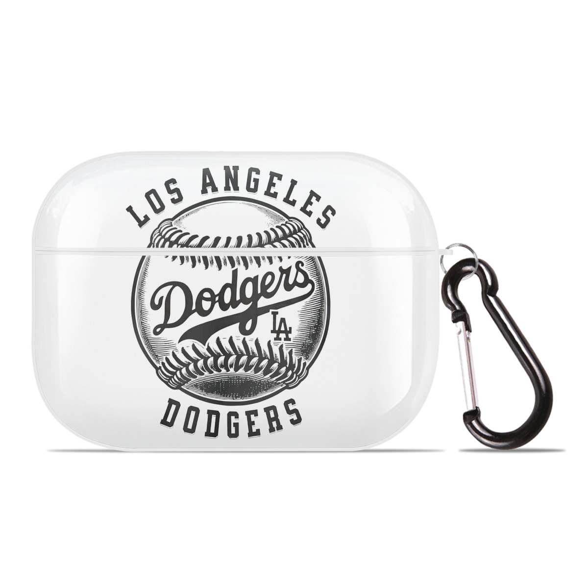  AirPods Pro Hard Case White With Keychain, Durable Flexible PC, Precise Cutouts, Anti-Fingerprint, Yellowing & Scratch Resistant, Full Protection, Washable