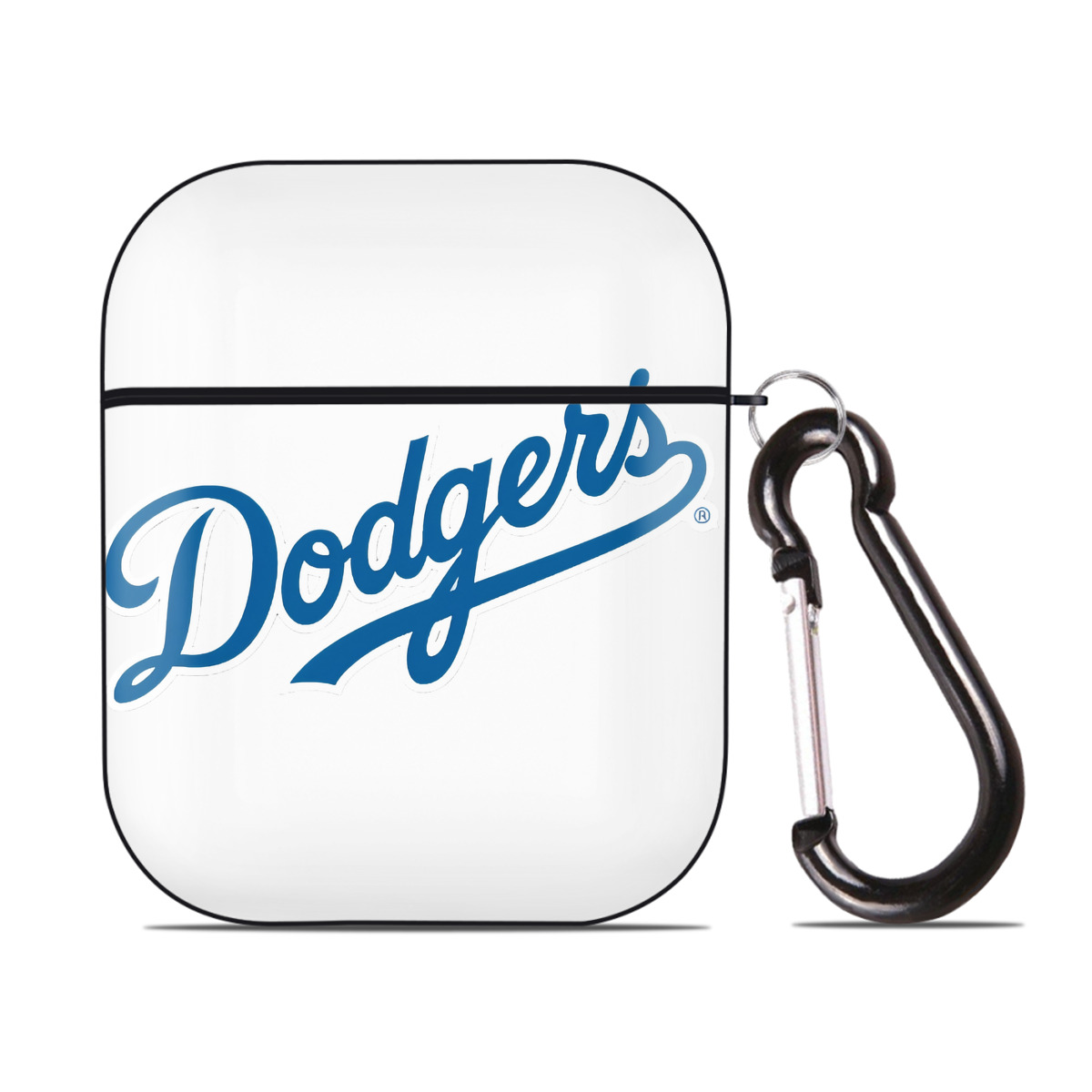  AirPods 2 Case Hard Shell Black, Flexible PC Material, Precise Cutouts, Full Protection, Anti-Fingerprint, Washable, Includes Keychain – Durable & Slim Design