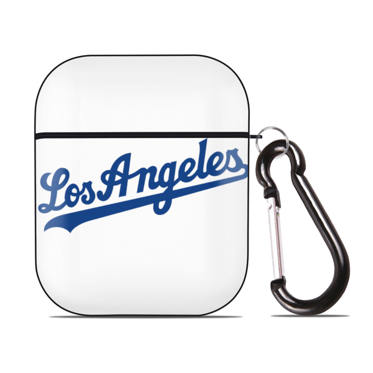  AirPods 2 Case Hard Shell Black, Flexible PC Material, Precise Cutouts, Full Protection, Anti-Fingerprint, Washable, Includes Keychain – Durable & Slim Design