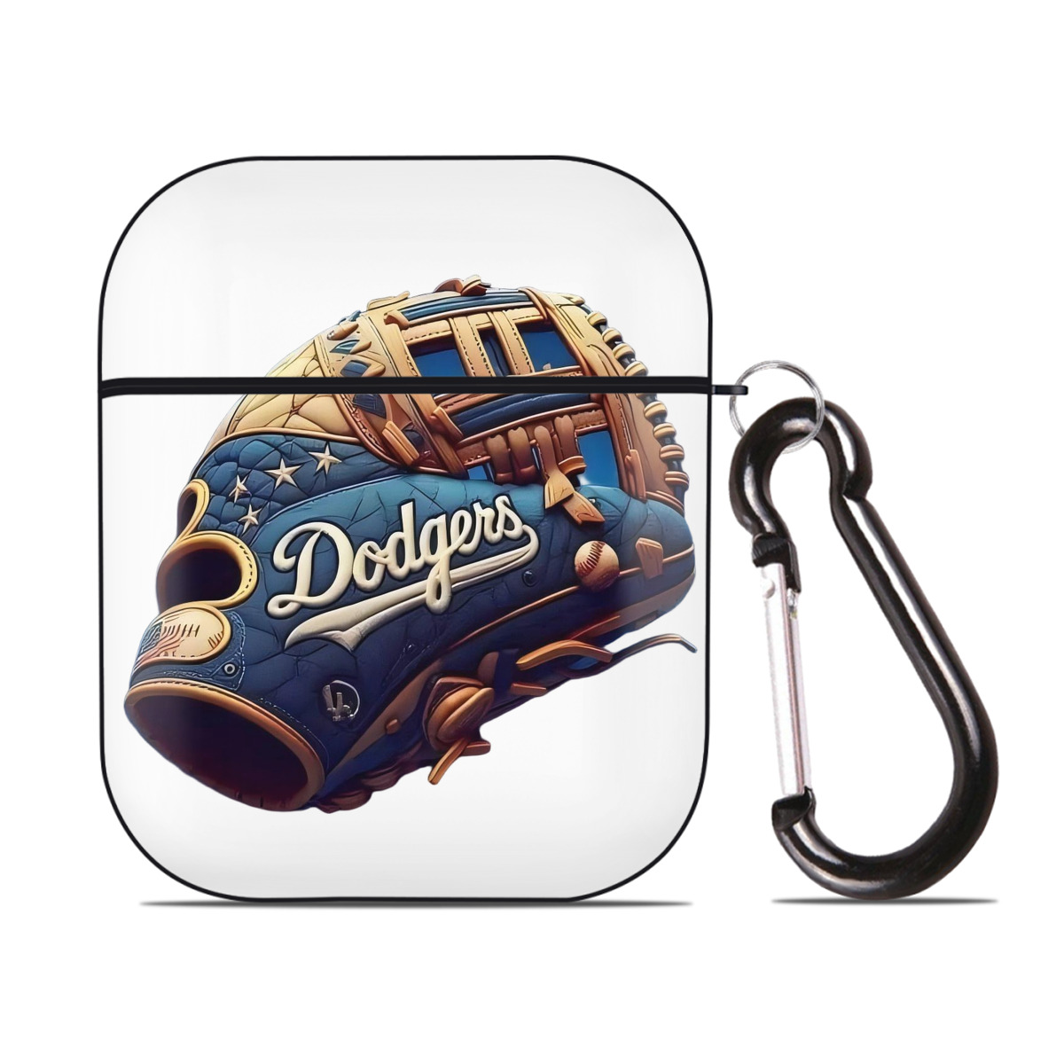  AirPods 2 Case Hard Shell Black, Flexible PC Material, Precise Cutouts, Full Protection, Anti-Fingerprint, Washable, Includes Keychain – Durable & Slim Design