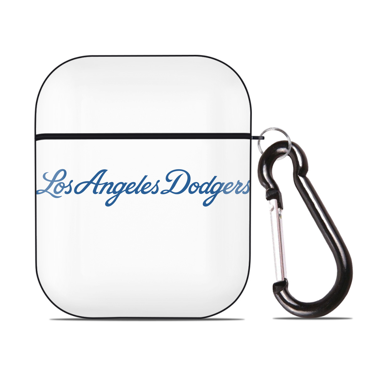  AirPods 2 Case Hard Shell Black, Flexible PC Material, Precise Cutouts, Full Protection, Anti-Fingerprint, Washable, Includes Keychain – Durable & Slim Design