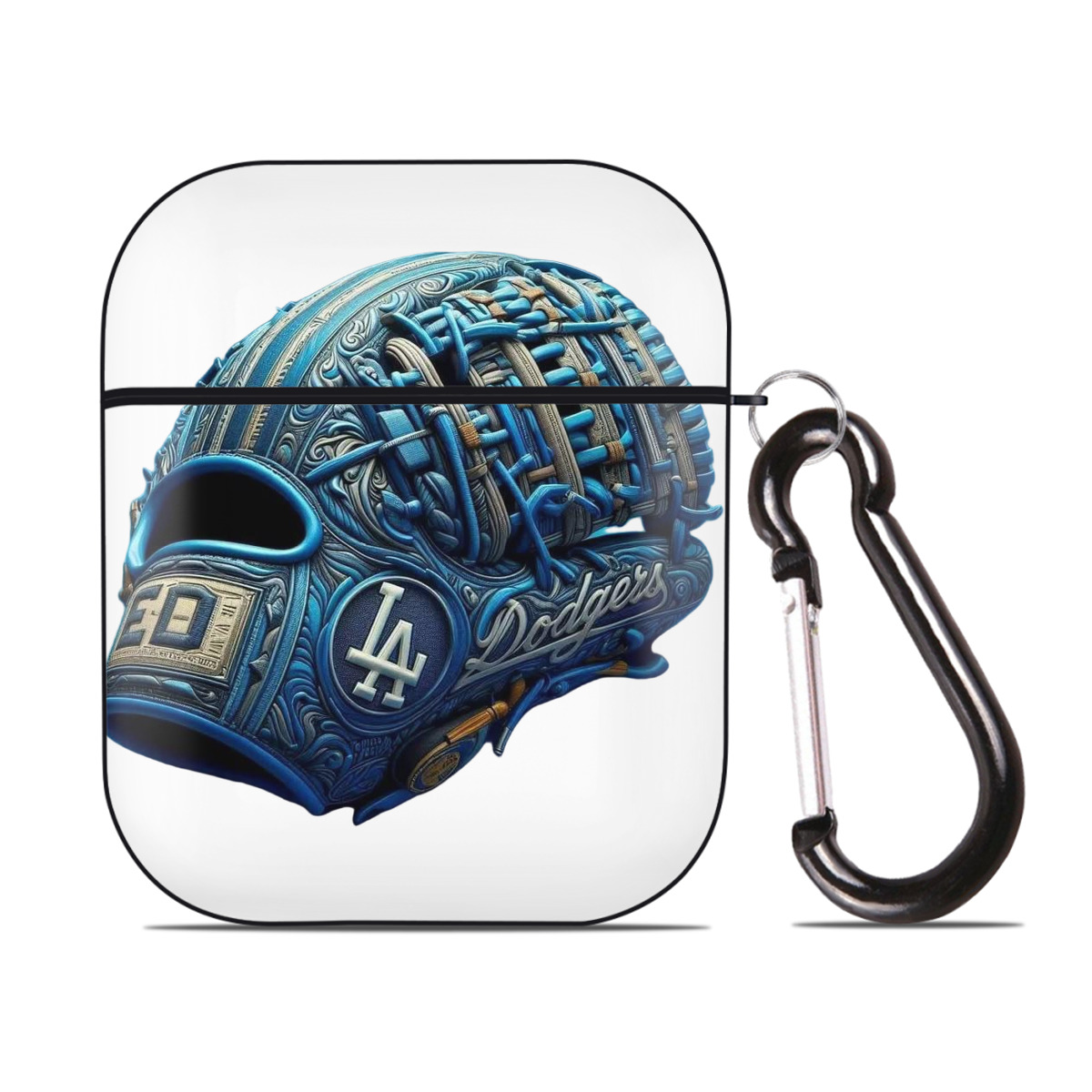  AirPods 2 Case Hard Shell Black, Flexible PC Material, Precise Cutouts, Full Protection, Anti-Fingerprint, Washable, Includes Keychain – Durable & Slim Design