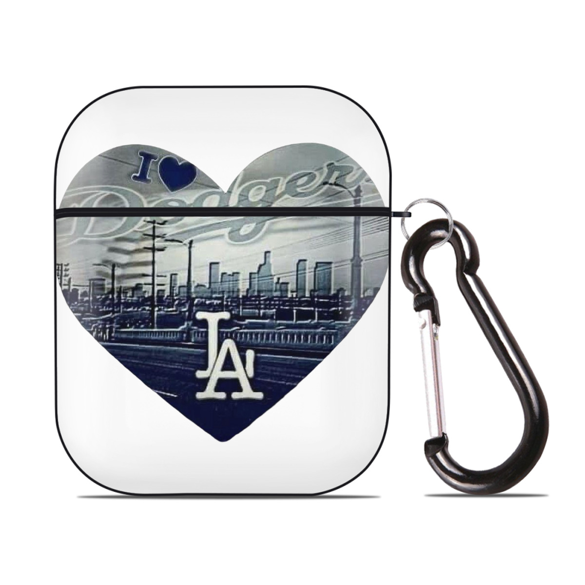  AirPods 2 Case Hard Shell Black, Flexible PC Material, Precise Cutouts, Full Protection, Anti-Fingerprint, Washable, Includes Keychain – Durable & Slim Design