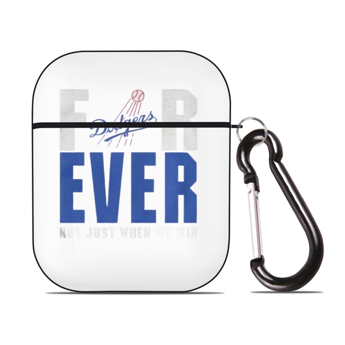  AirPods 2 Case Hard Shell Black, Flexible PC Material, Precise Cutouts, Full Protection, Anti-Fingerprint, Washable, Includes Keychain – Durable & Slim Design